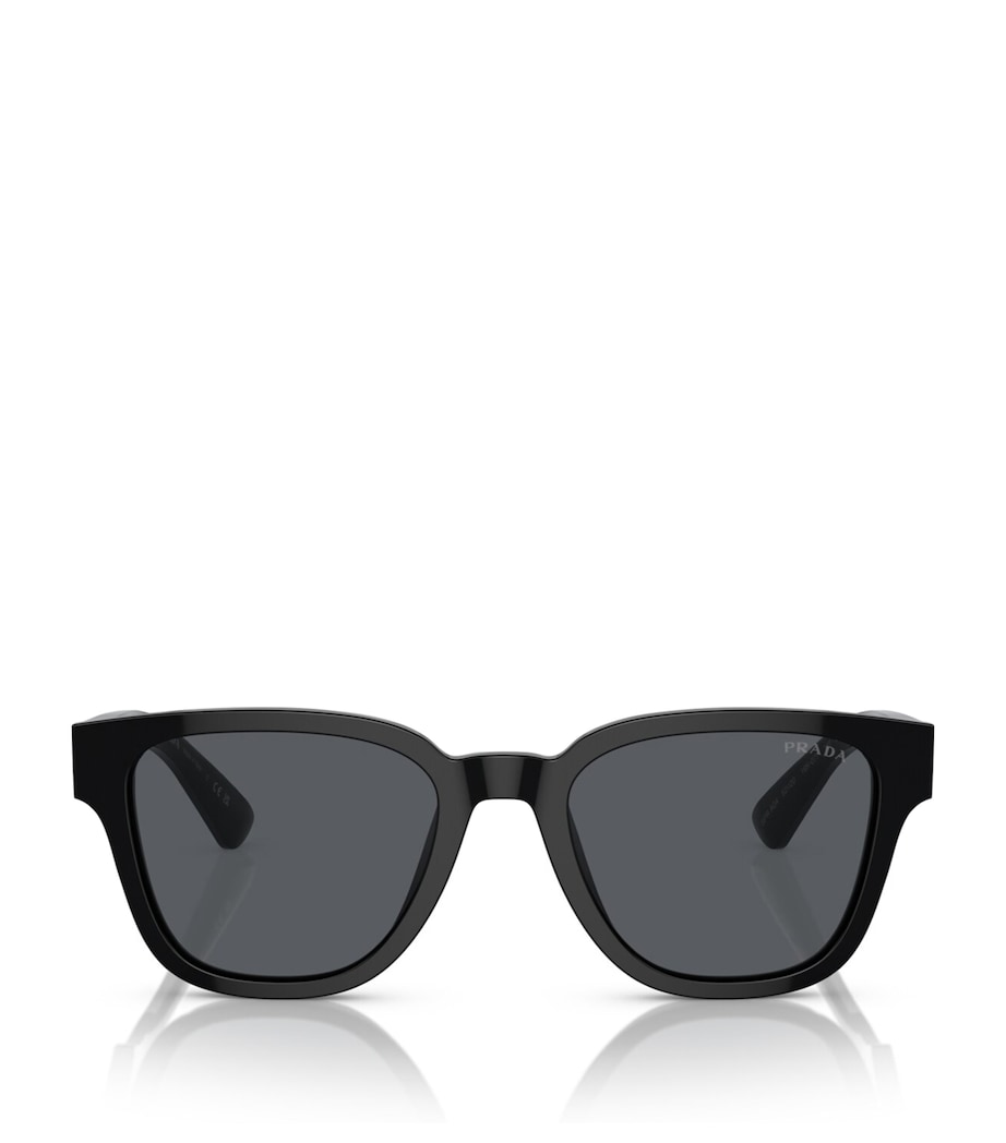 Prada Acetate Rectangular Sunglasses Image 1