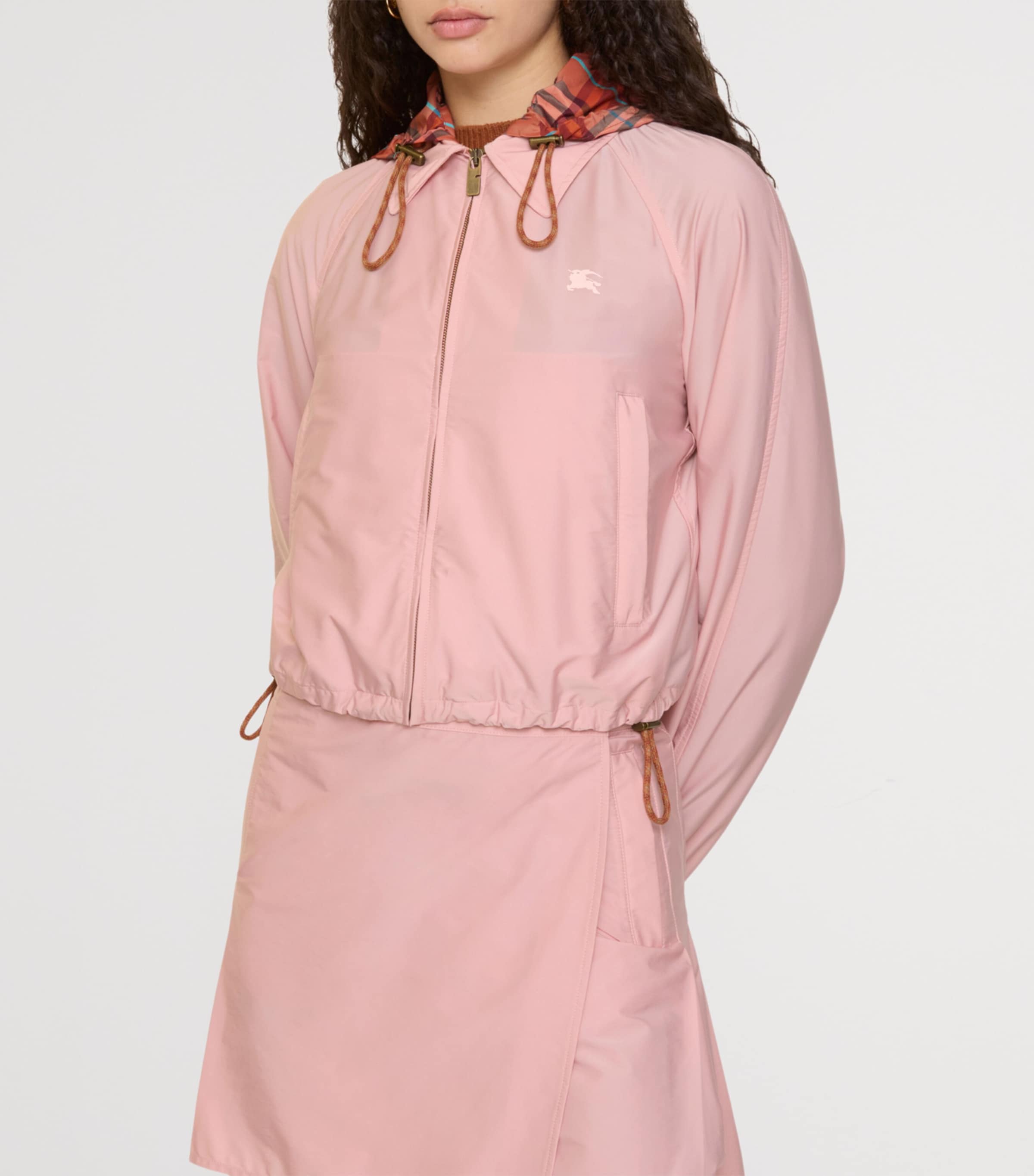 Cropped Hooded Newcott Jacket BEGONIA PINK Image 2