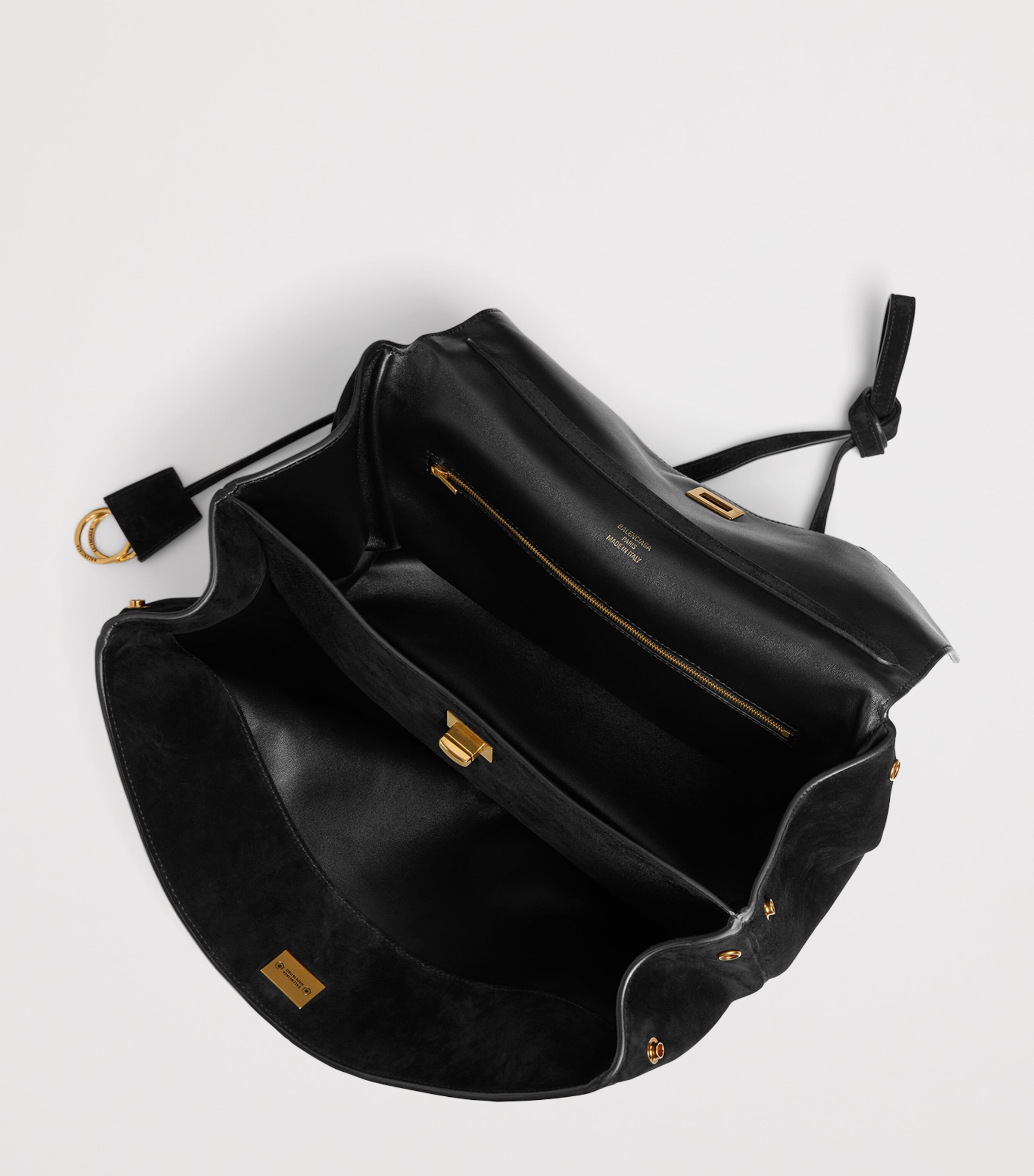 Balenciaga Medium Suede Rodeo Shoulder Bag Image 7