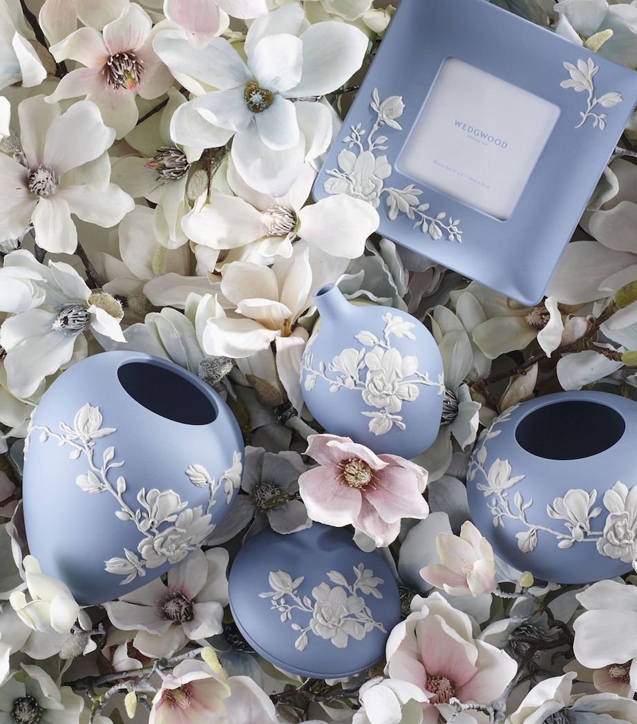 Magnolia Blossom Rose Bowl (11cm) BLUE Image 2