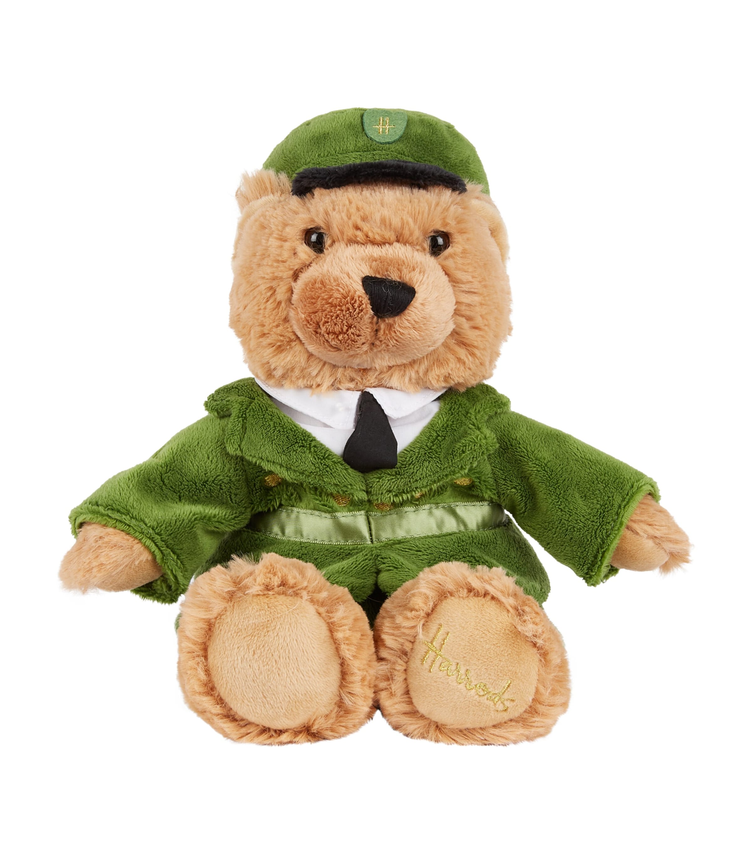 Harrods Green Man London Bear (27cm) Image 1