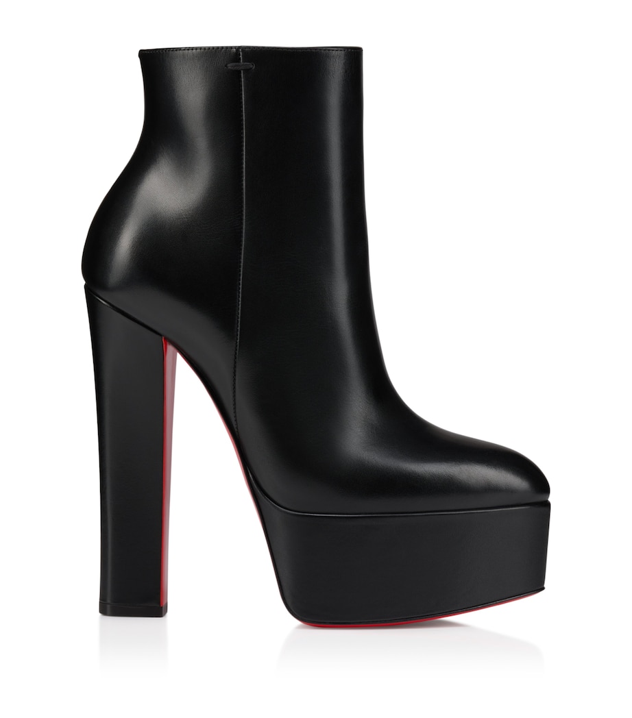 Christian Louboutin Jenna Bootie 150 Leather Boots Image 1