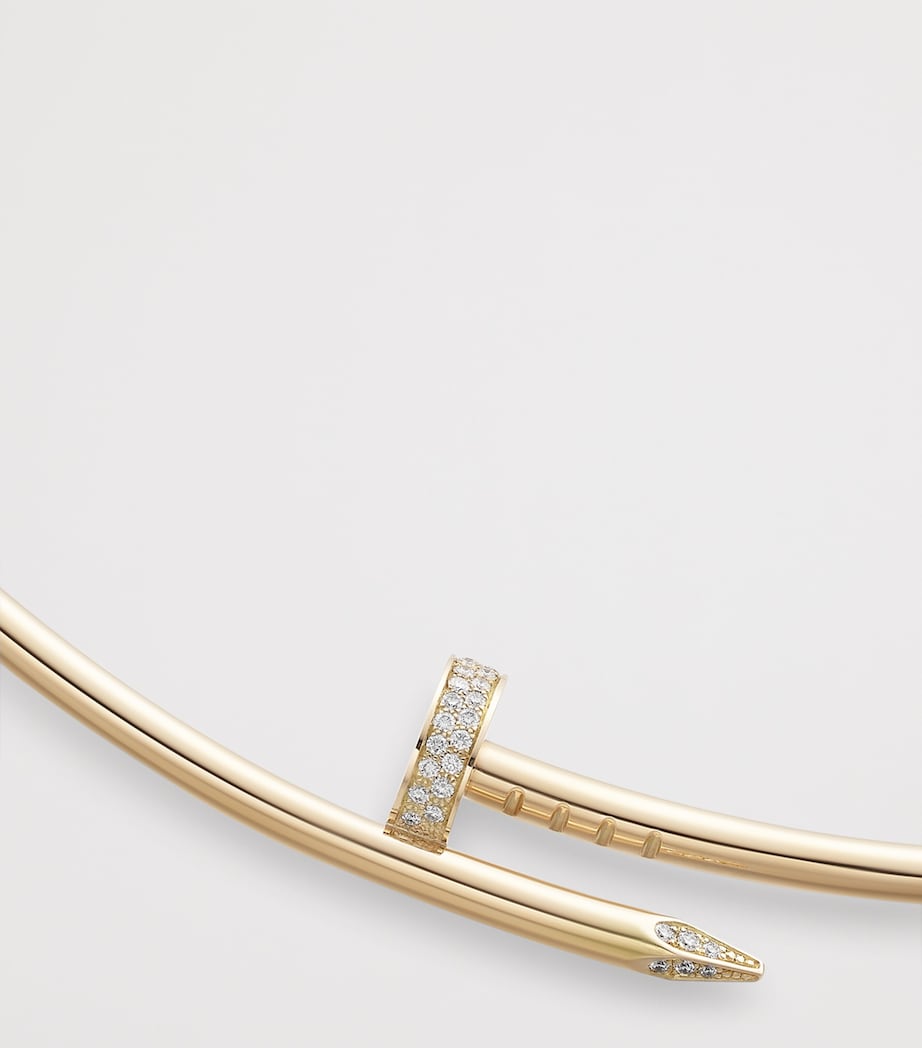 Cartier Yellow Gold and Diamond Juste un Clou Necklace Yellow Gold Image 4