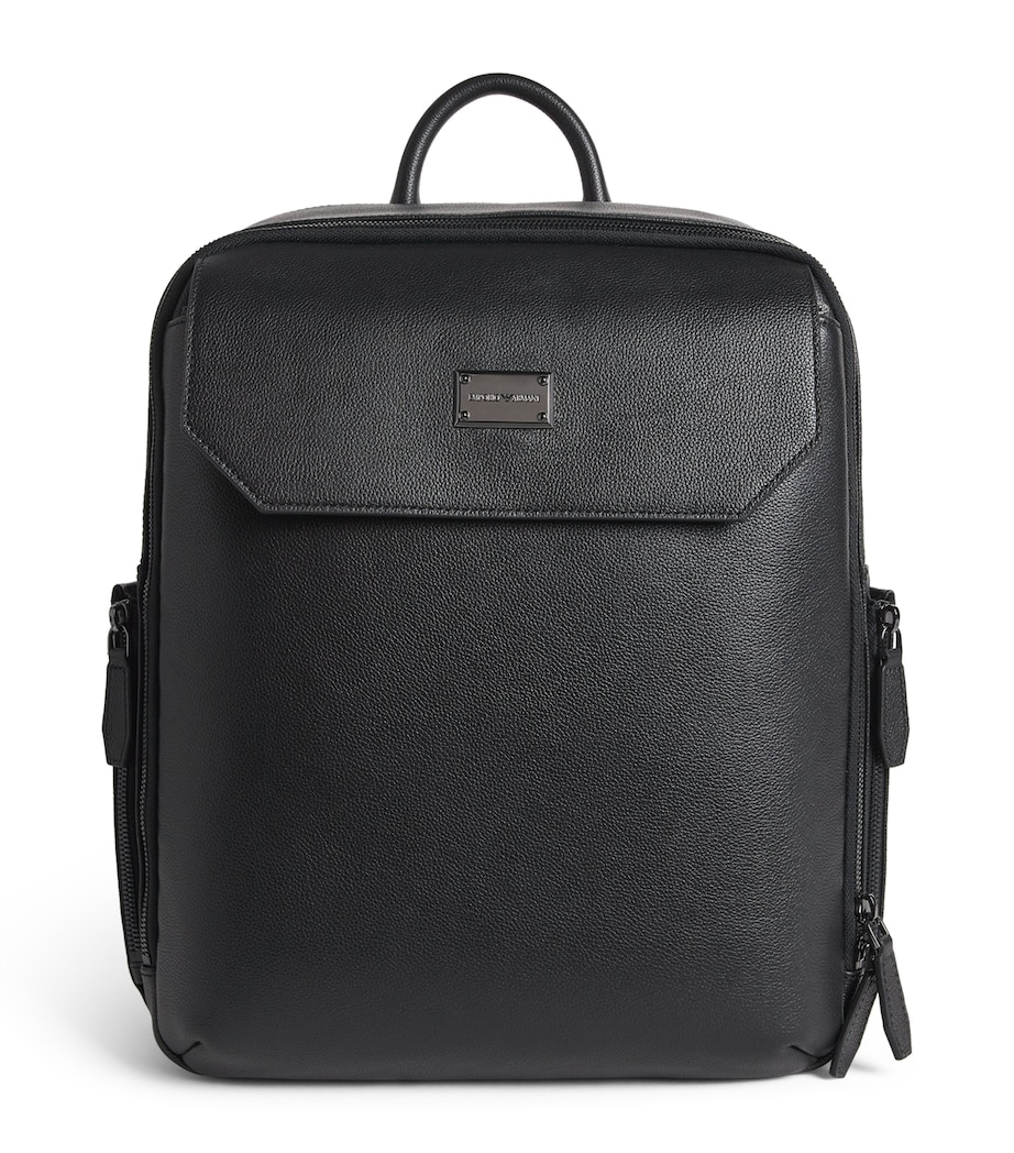 Emporio Armani Leather Backpack Image 1