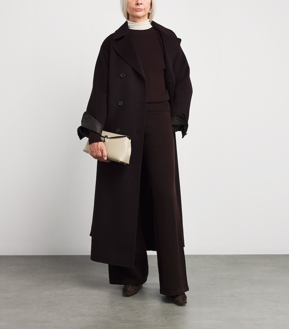 Wool-Blend Drawstring Trousers A2197 Image 2