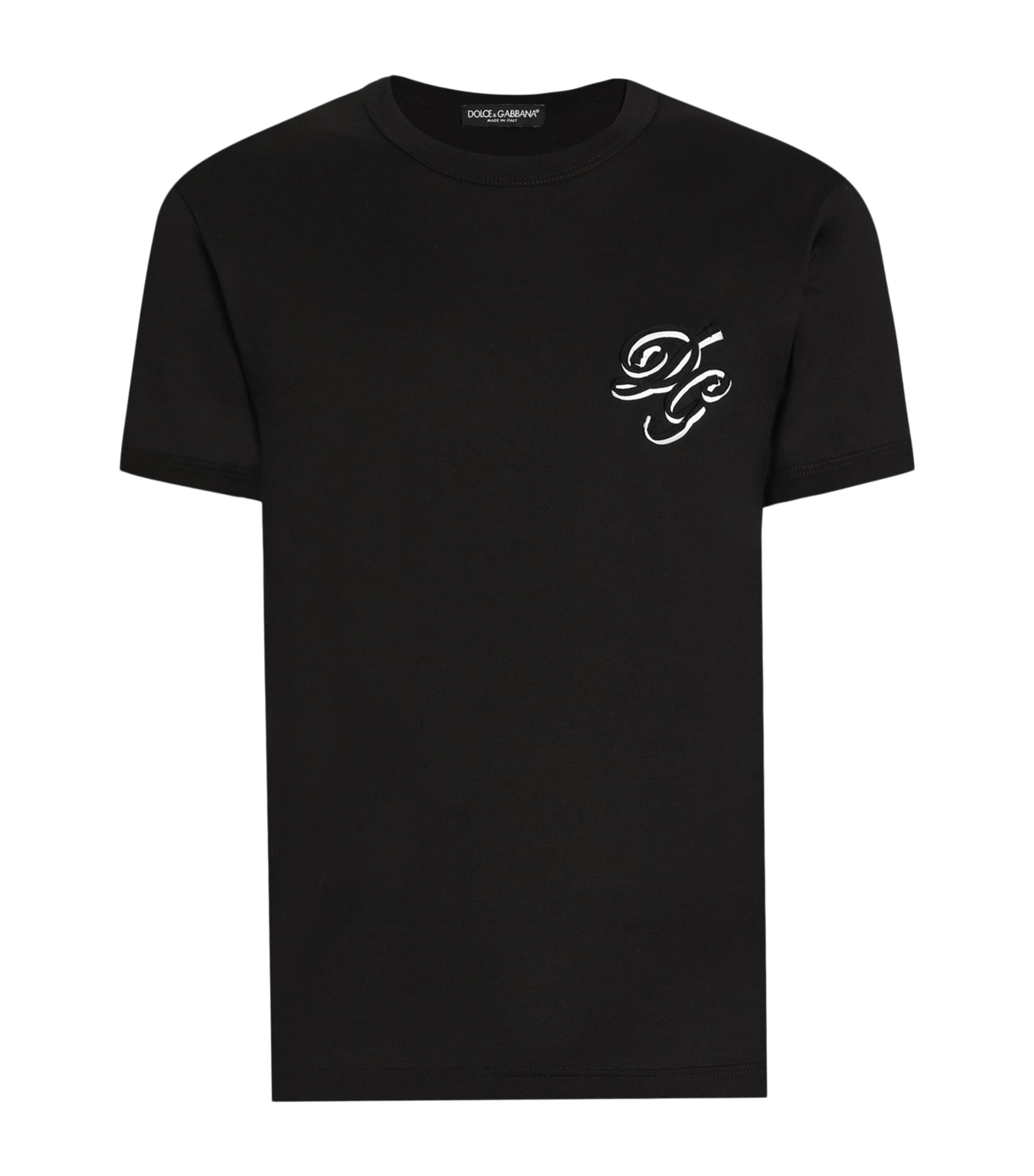 Cotton Logo T-Shirt N0000-BLACK Image 1
