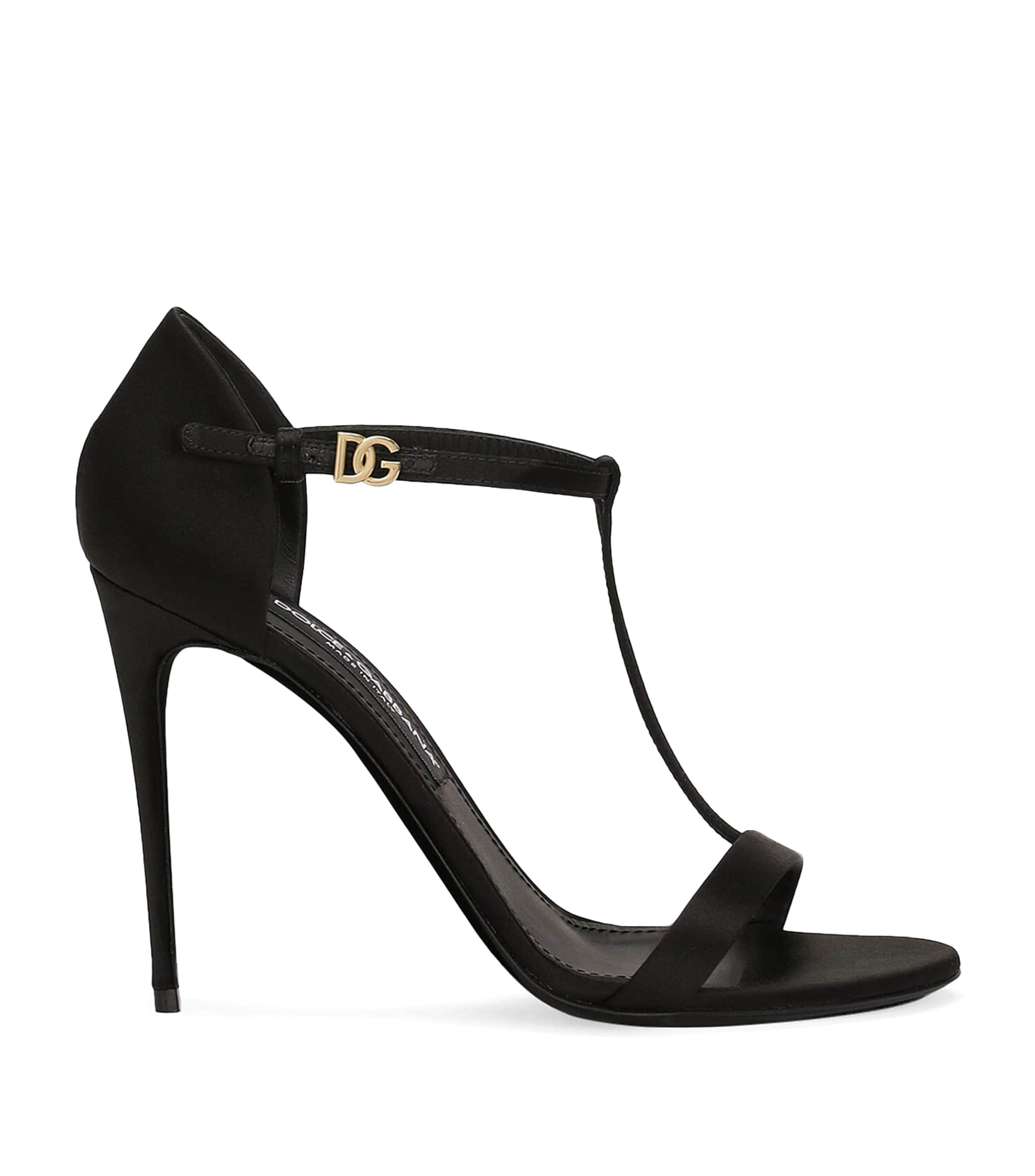 Dolce & Gabbana Woman Sandals Black Size 7.5 Textile Fibers In Black