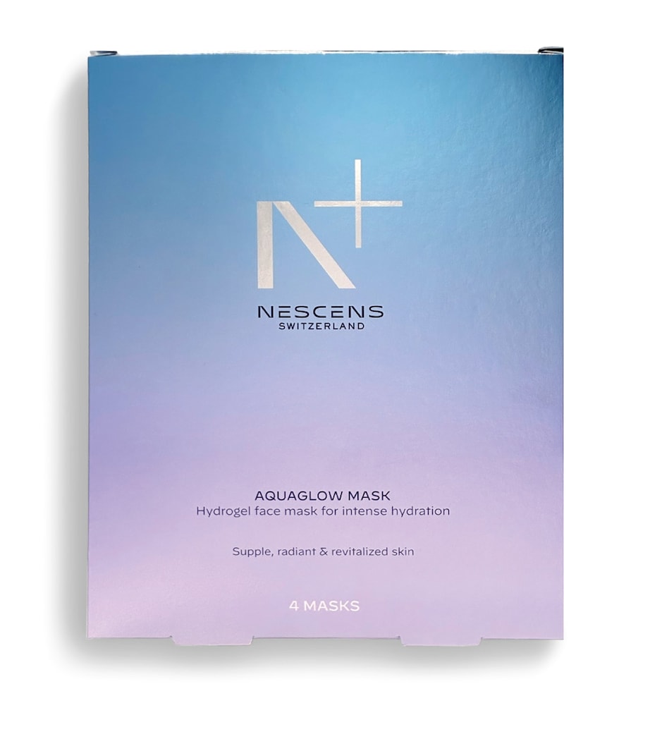 NESCENS AquaGlow Sheet Mask (4 x 22g) Image 1