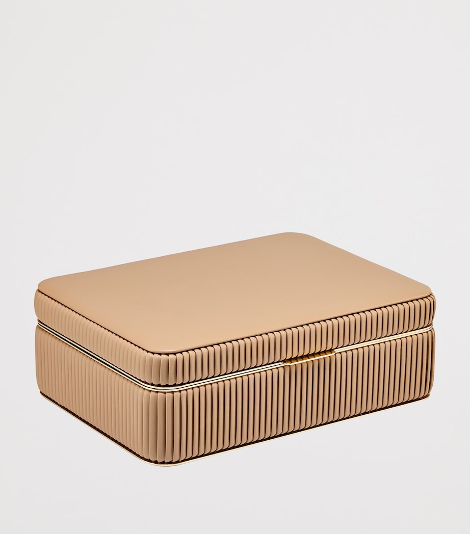 WOLF Medium Bella Jewellery Box Mocha Image 2