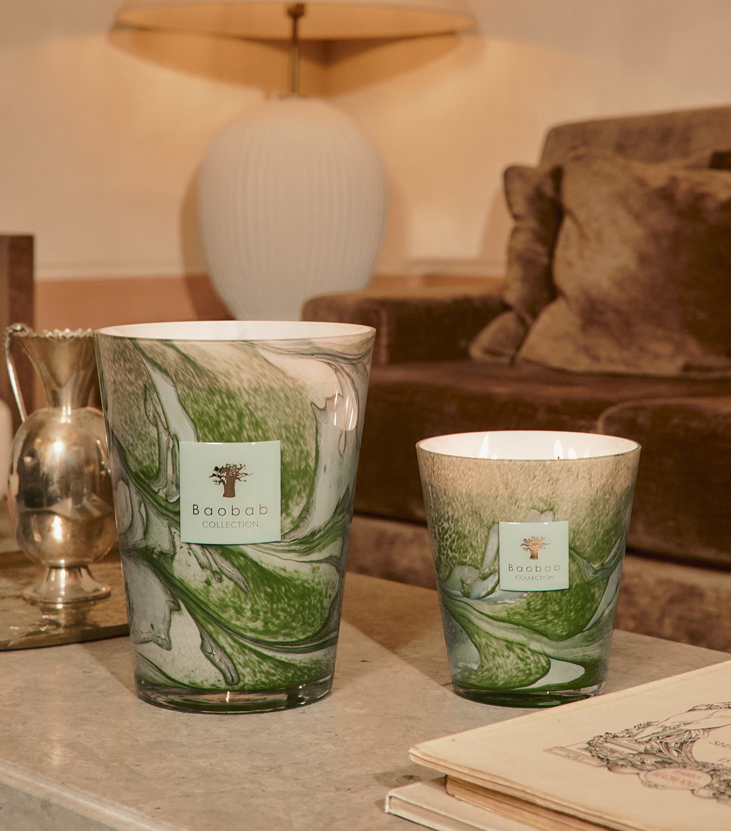 Baobab Collection Marius Scented Candle (6kg) Green Image 4