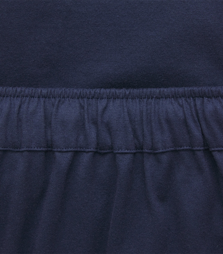 Hanro Mens Cotton Night & Day Lounge Trousers Deep Navy Image 6