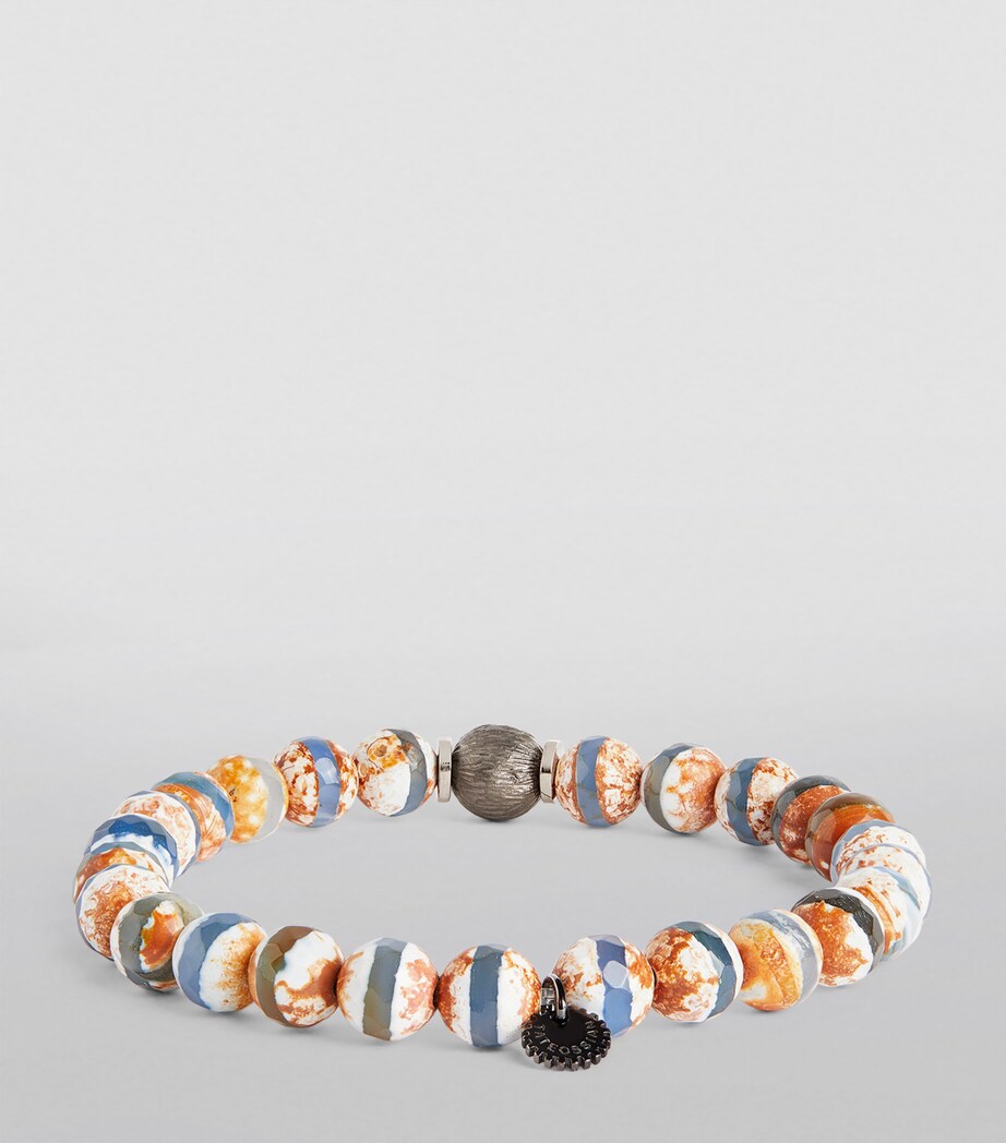 Ruthenium-Plated Lhasa Graffiato Bracelet MULTI Image 2