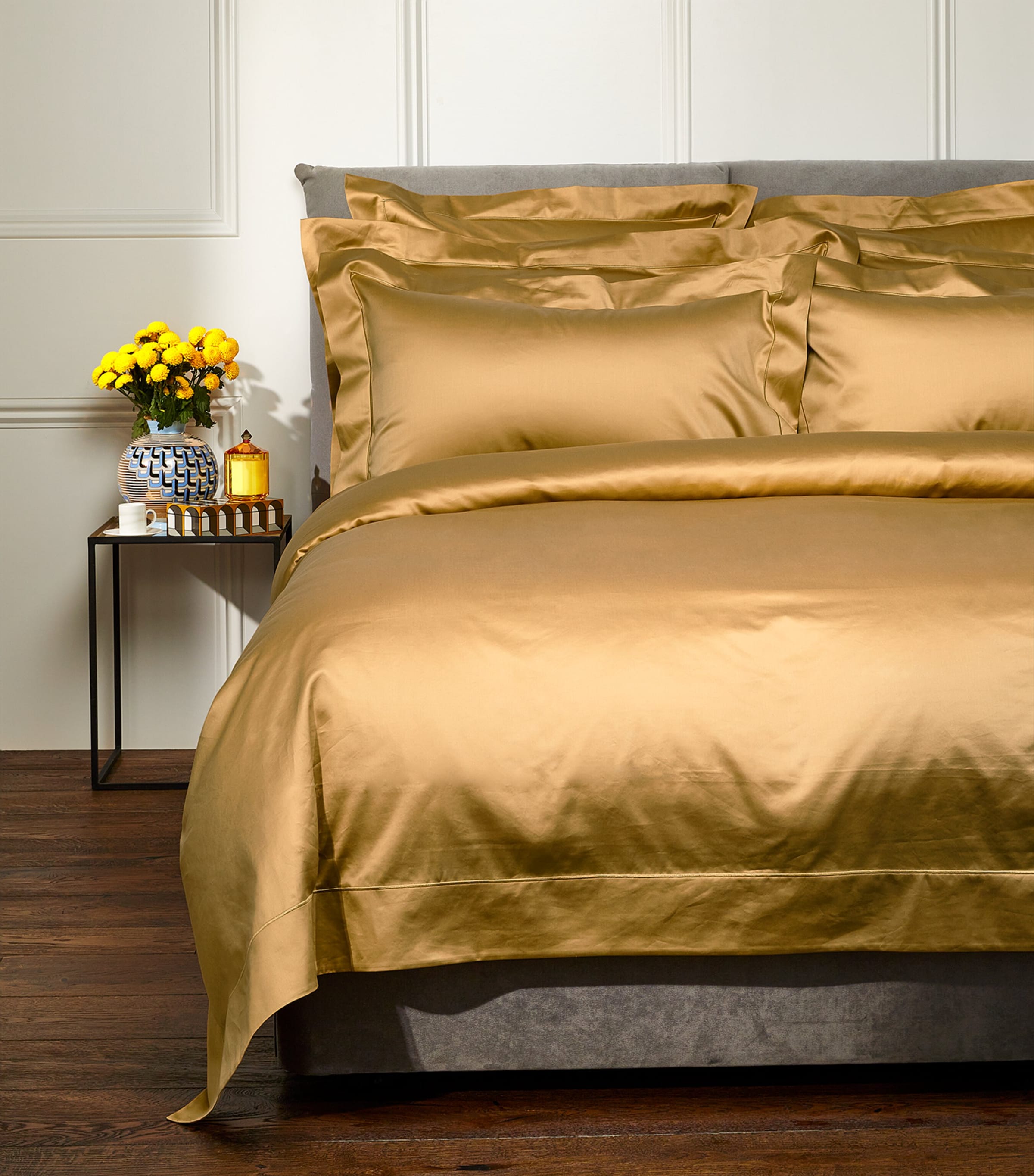 Celso De Lemos Bourdon Oxford Pillowcase (50cm x 75cm) Miel Image 1