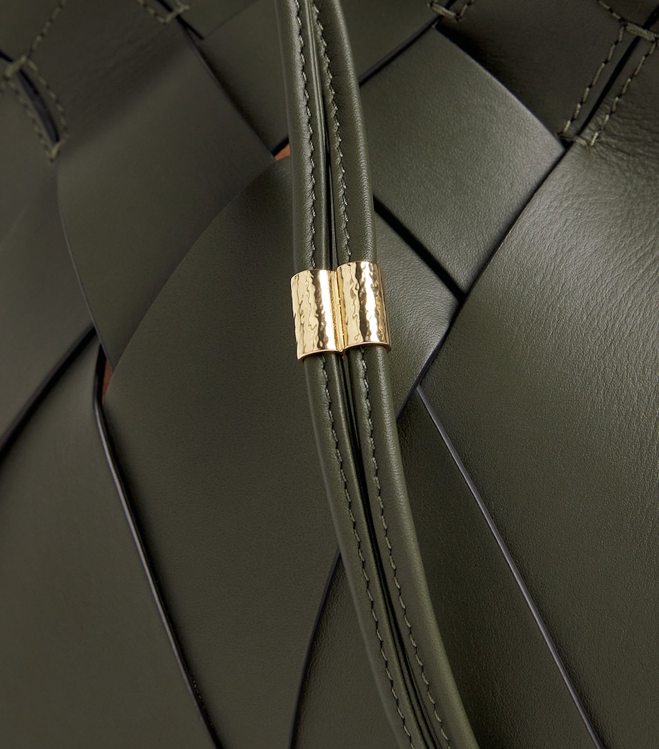 Leather Charlotte Cross-Body Bag MILITAIRE Image 6