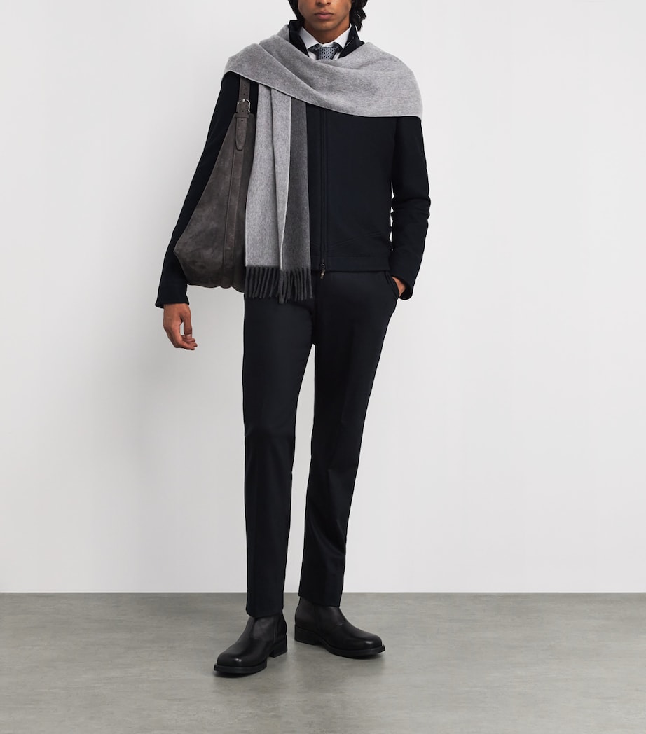 Cashmere Scarf GREY/1110 Image 2