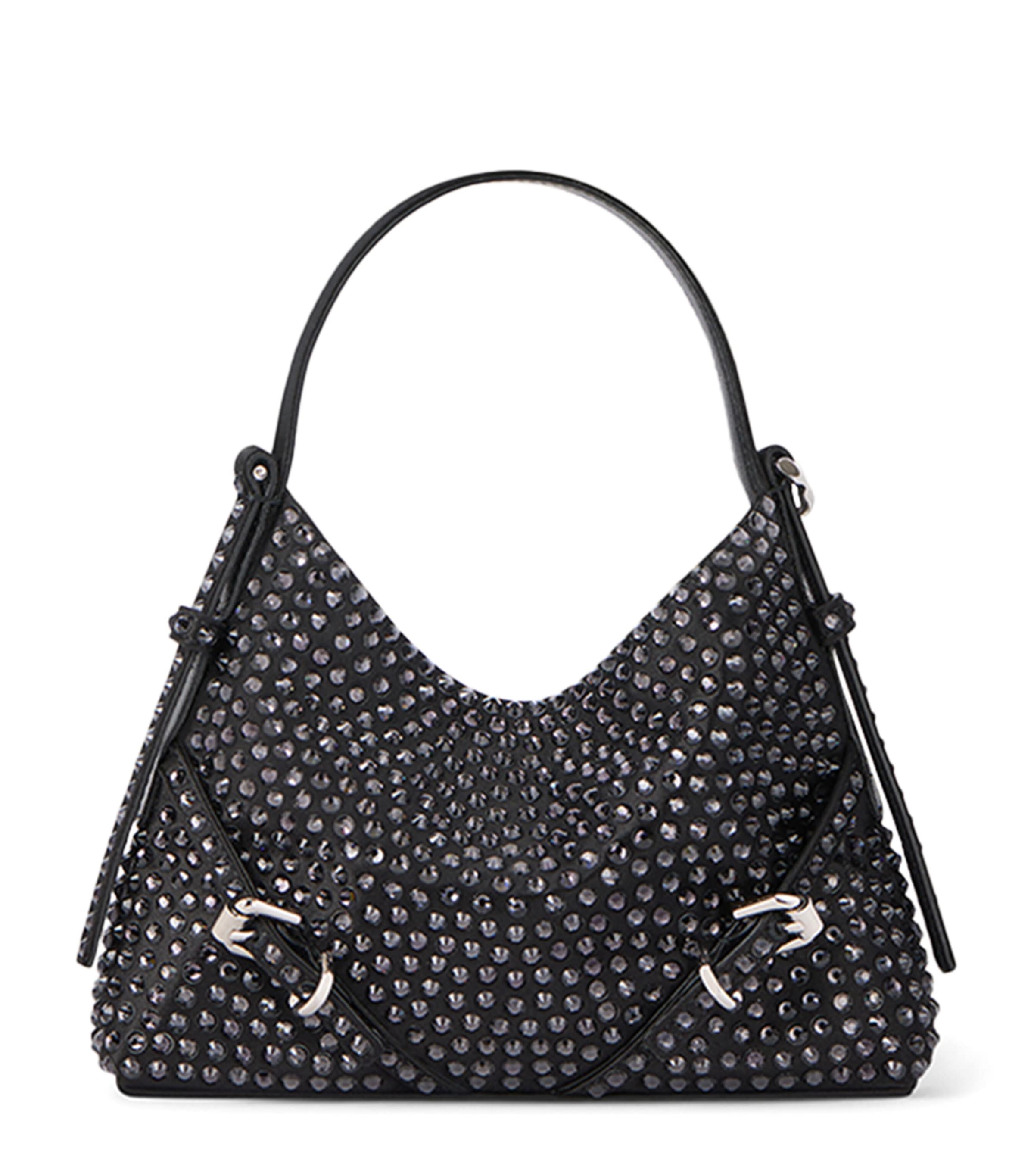 Givenchy Nano Calfskin Voyou Shoulder Bag Black Image 1
