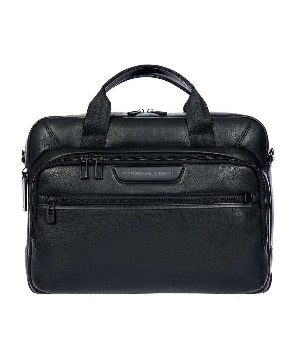 Leather Roadster Evo Briefcase