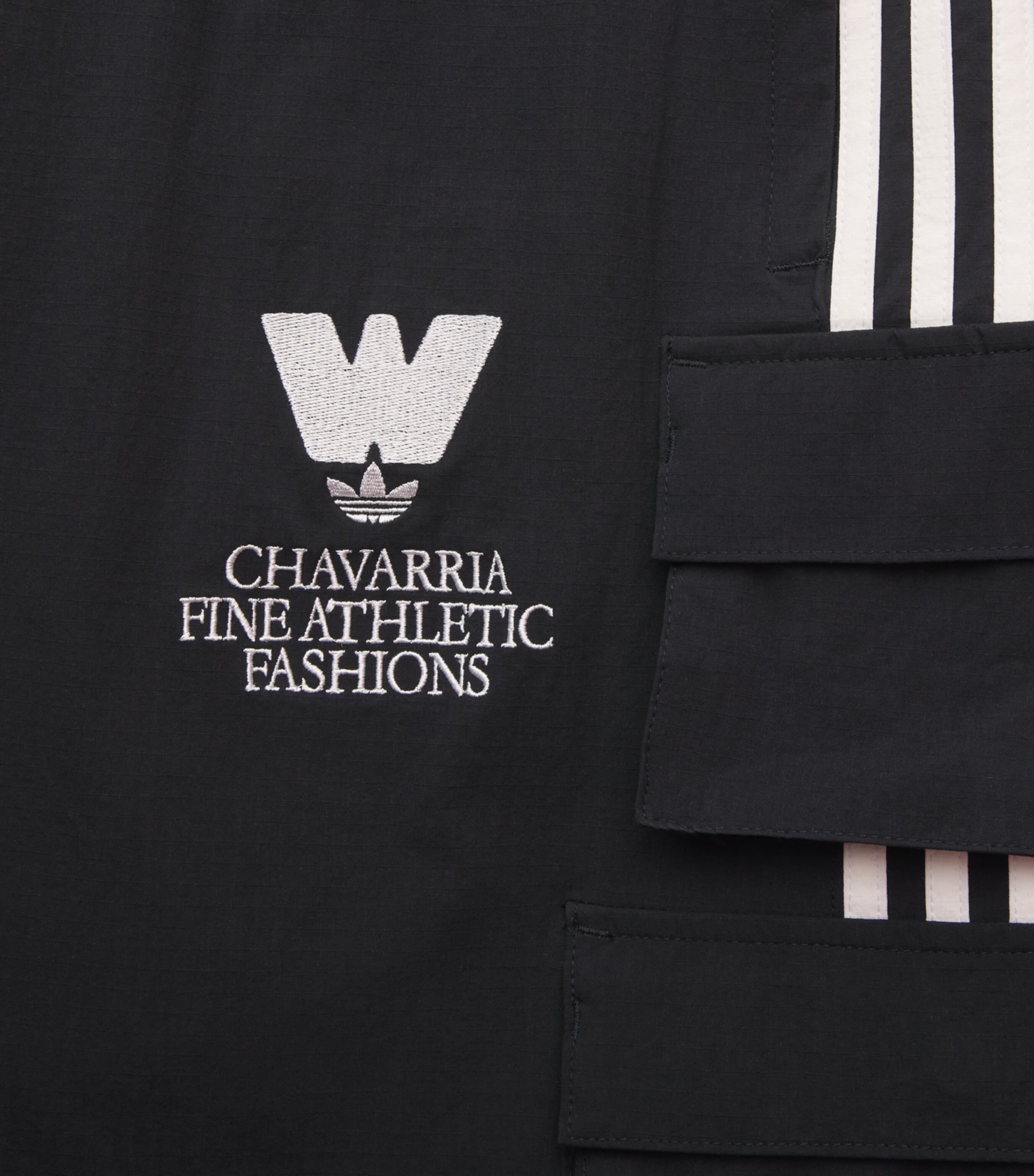 Willy Chavarria Black x adidas Originals Cargo Trousers | Harrods US