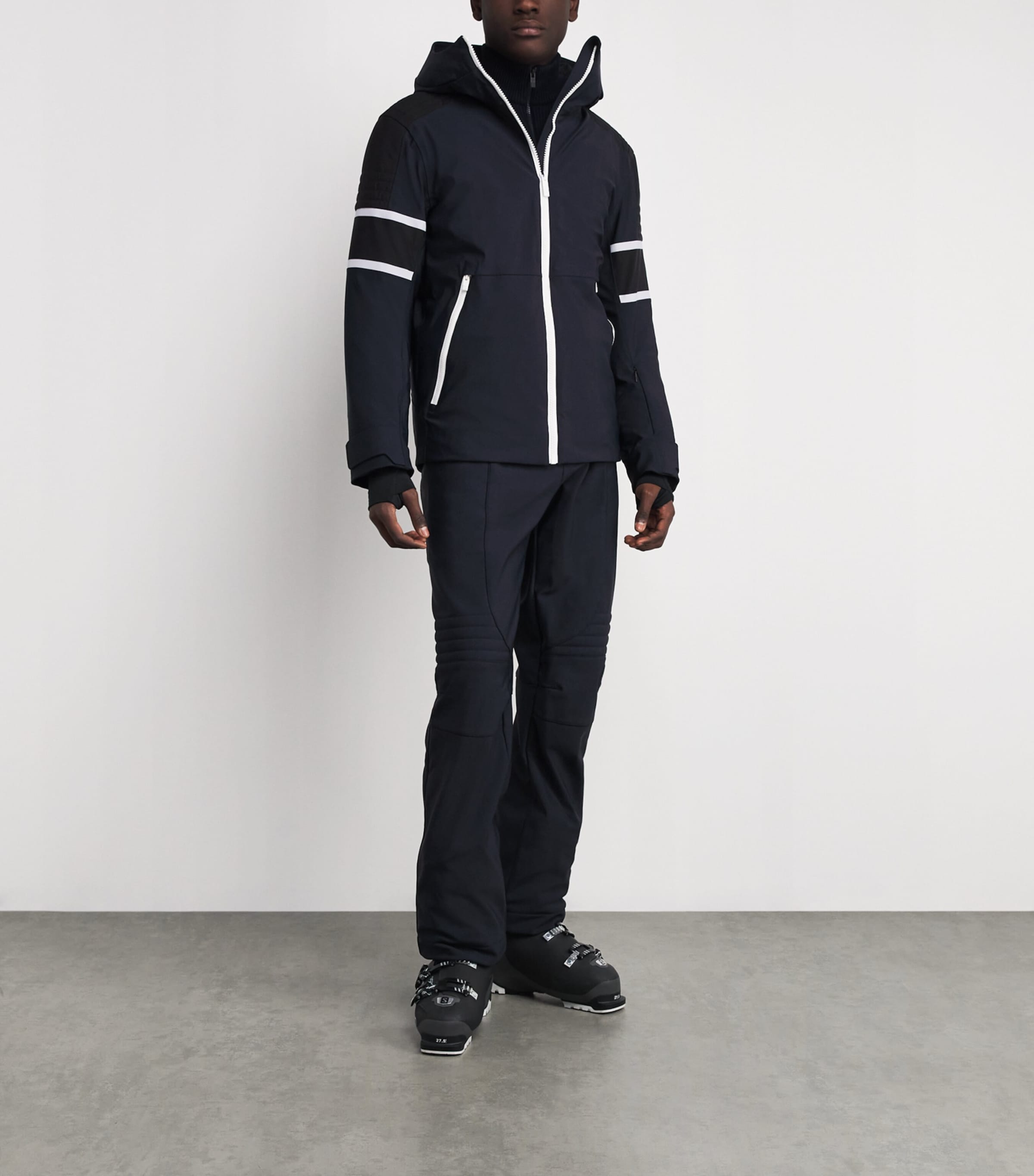 Amwo Ski Jacket 6082 MARIN/NOIR Image 2