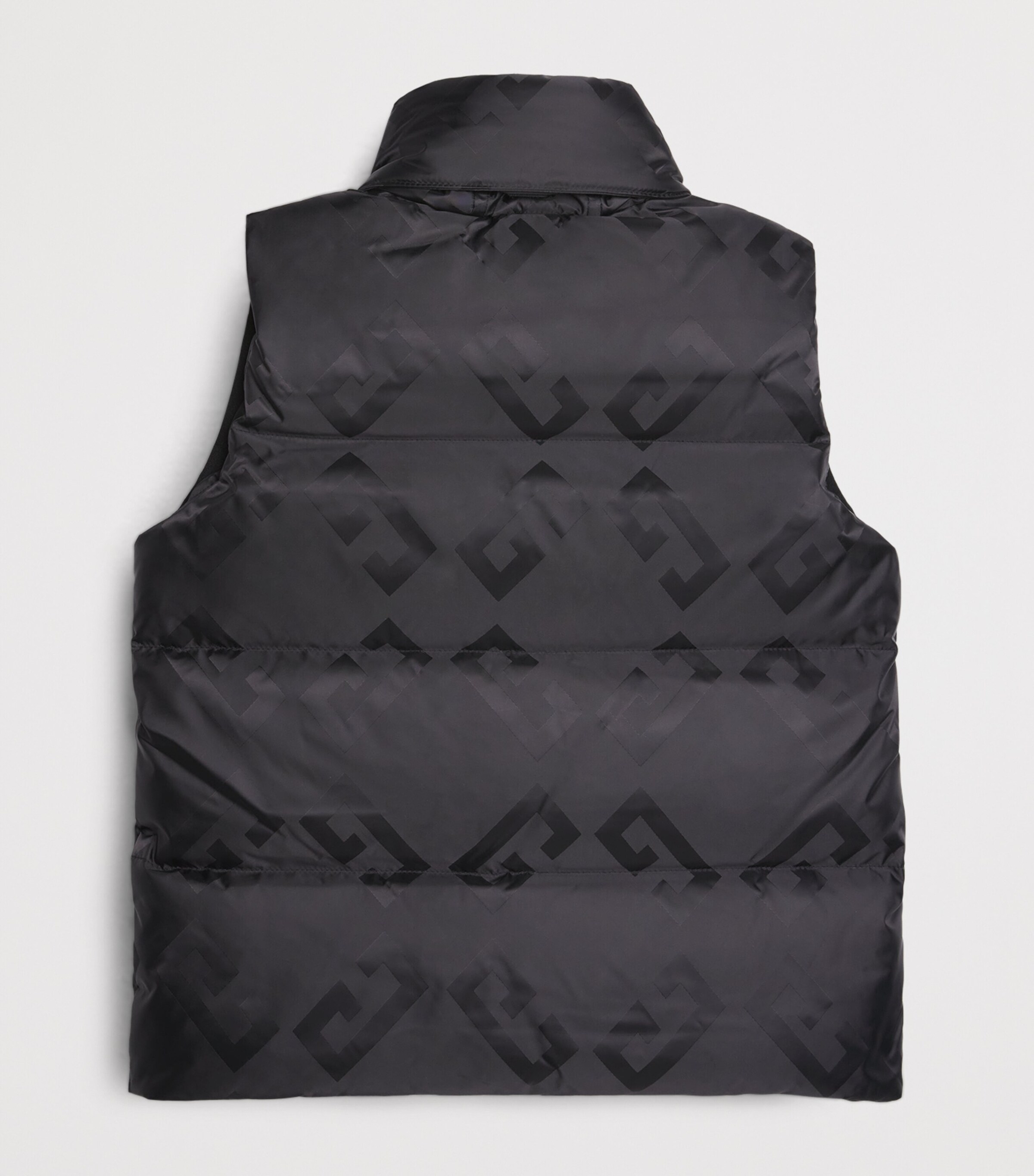 Padded Logo Gilet (4-12+ Years) BLACK Image 2