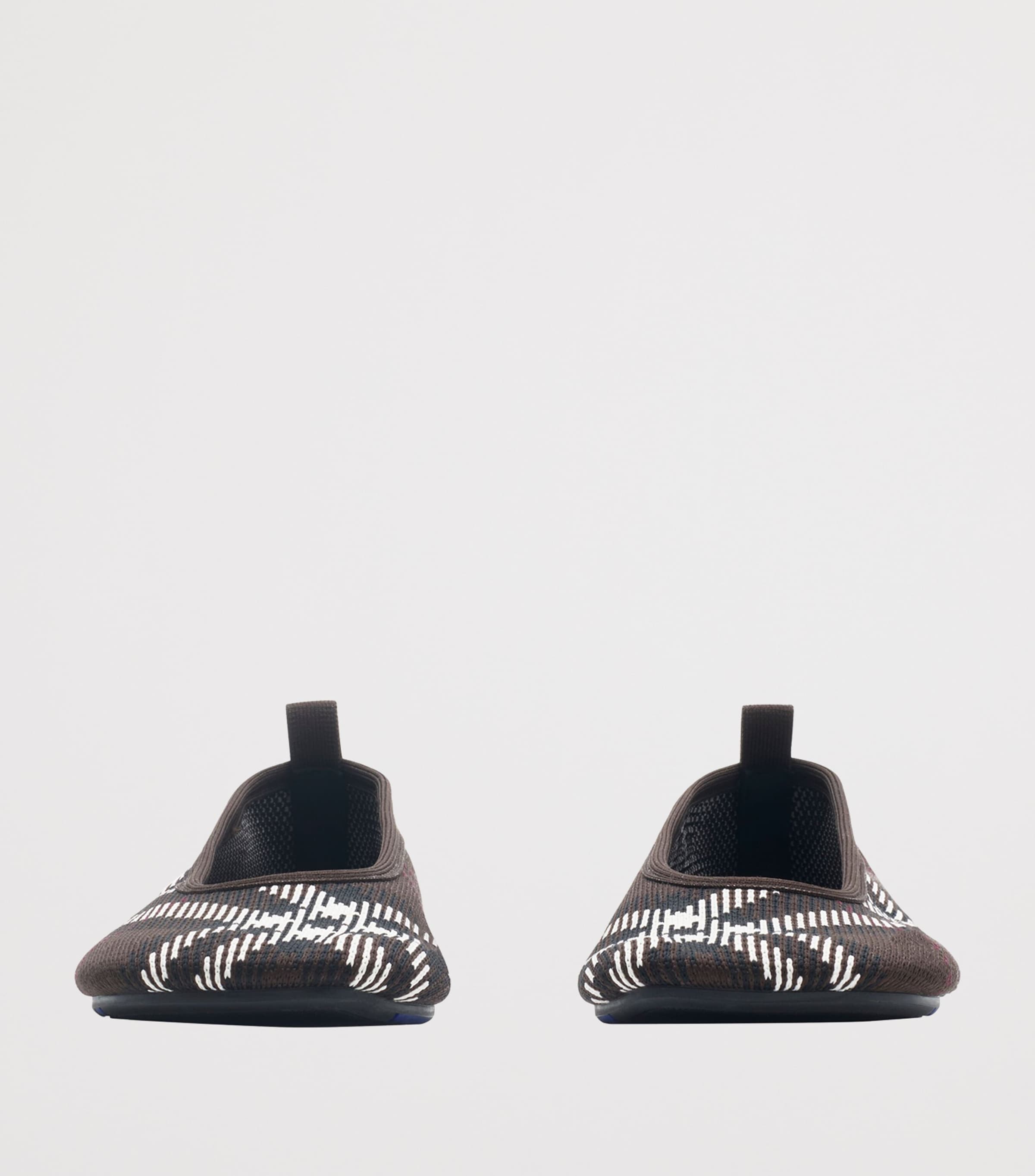 Check Baby Ballet Flats MAHOGANY IP CHECK Image 2