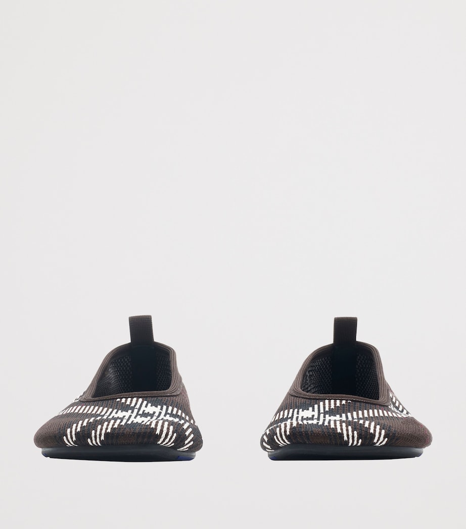 Check Baby Ballet Flats MAHOGANY IP CHECK Image 2