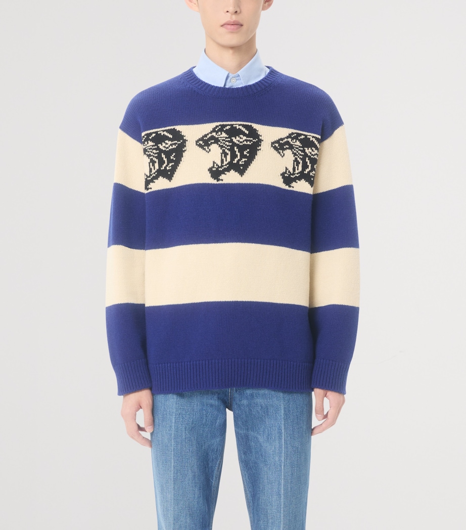 Virgin Wool Panther Sweater RGX Image 2