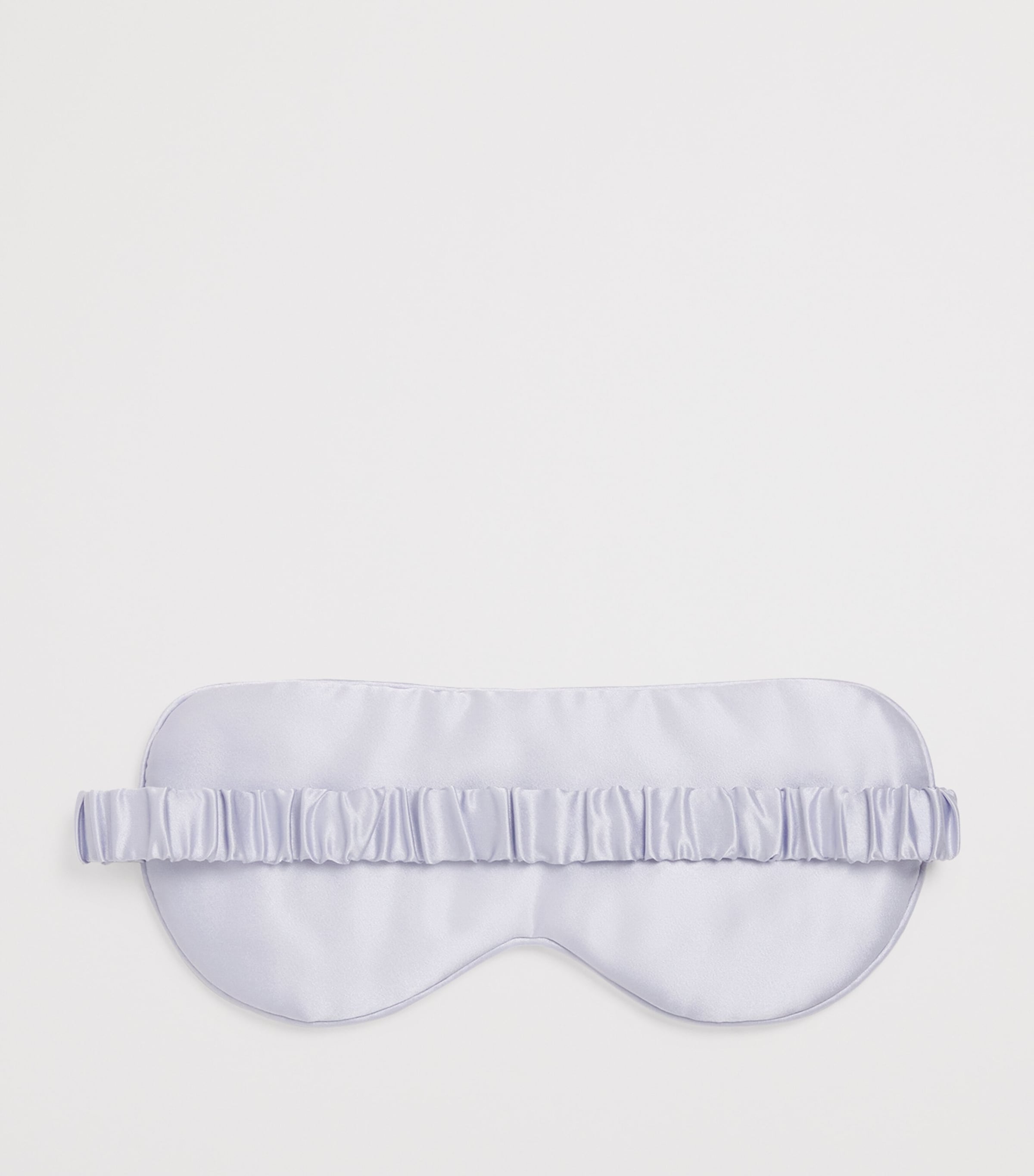 Silk-Blend Ocean Stripe Eye Mask OCEAN STRIPE Image 2