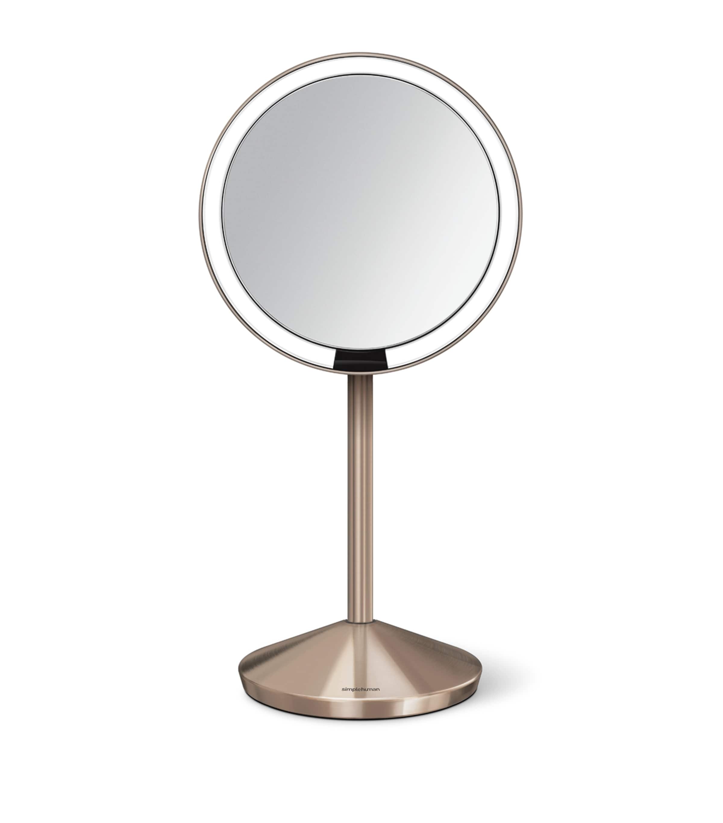 Simplehuman Stainless Steel Sensor Mirror In Gold