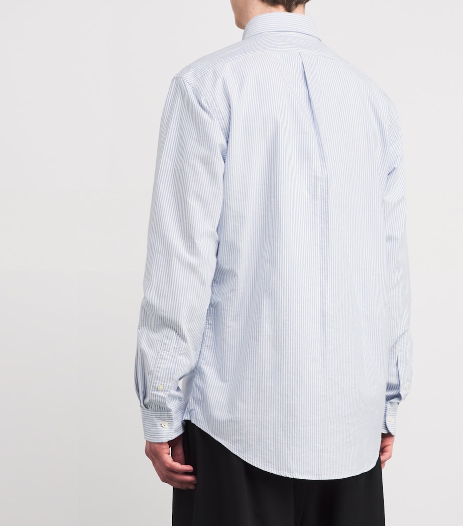 Striped Oxford Shirt BLUE/WHITE STRIPE Image 4