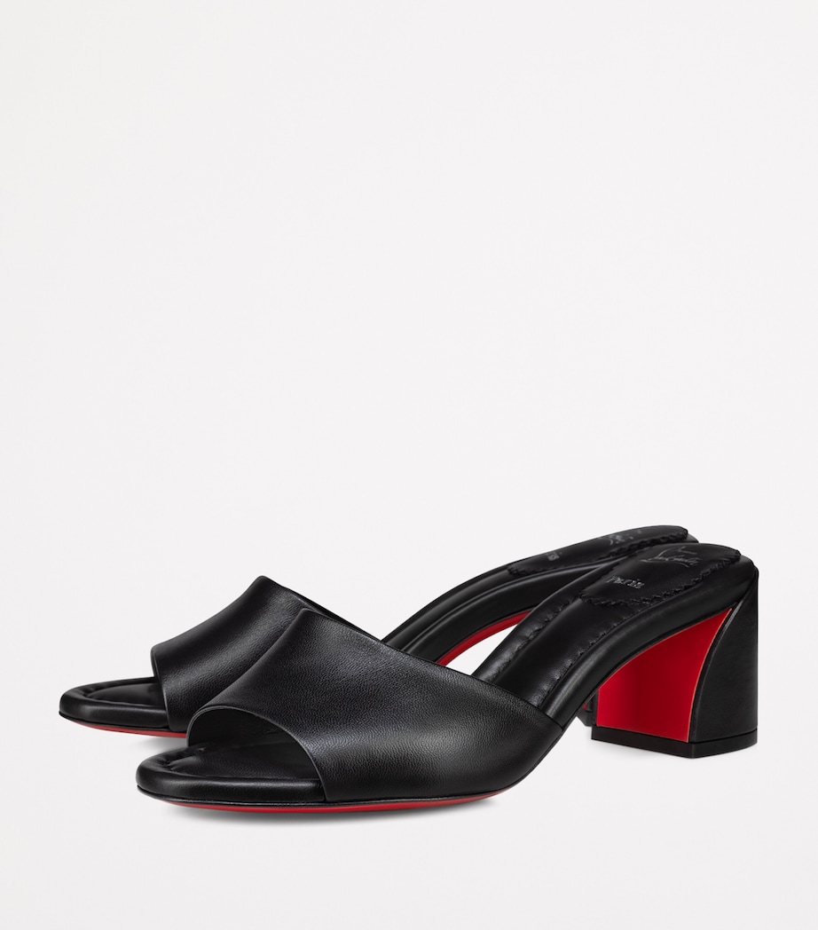 Jane Leather Mules 55 B439 Image 2