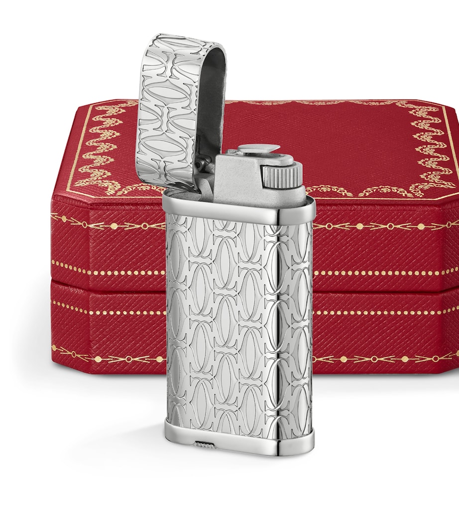 Palladium Double C de Cartier Lighter PALLADIUM Image 5