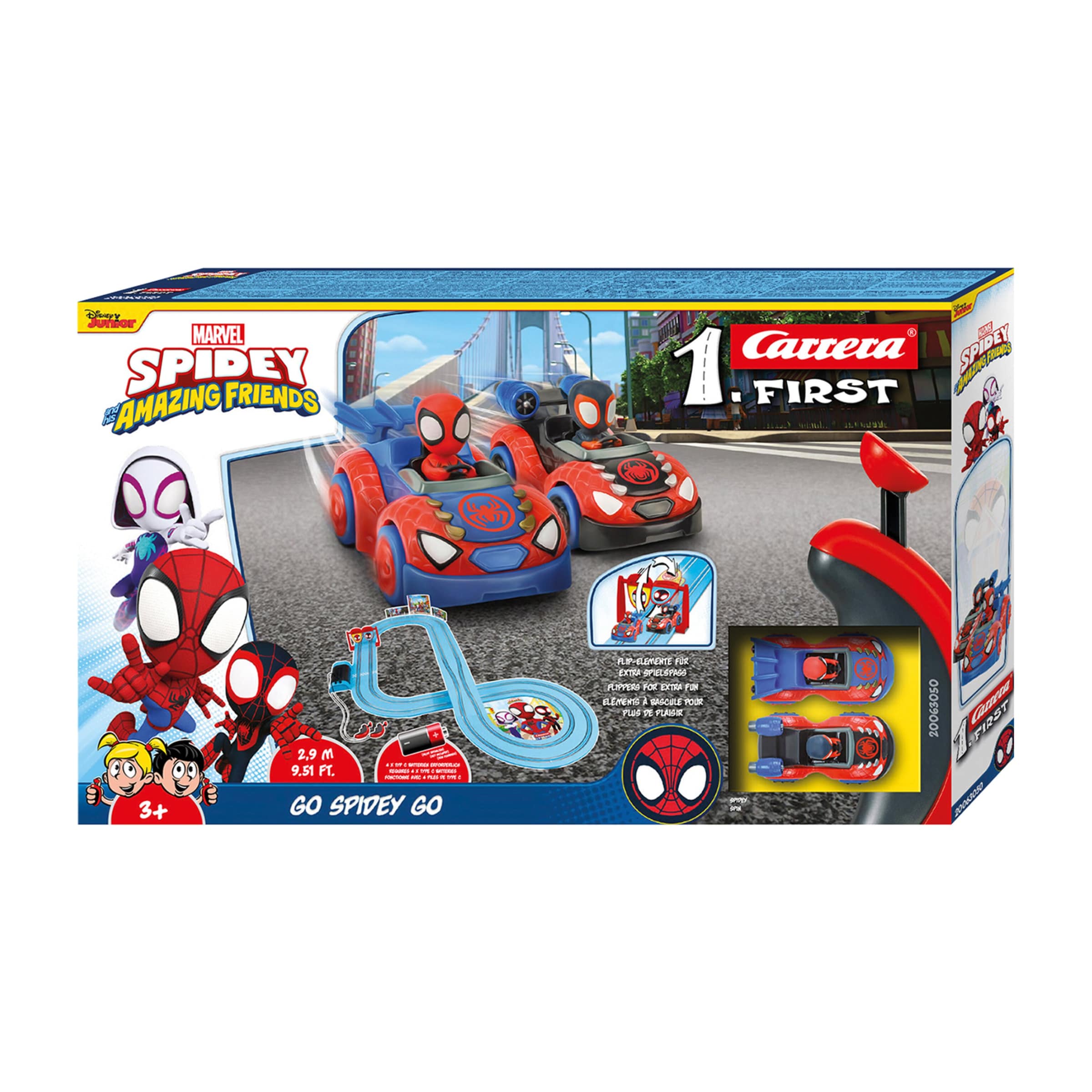 Go Spidey Go Slot Racing Set MULTI Image 1