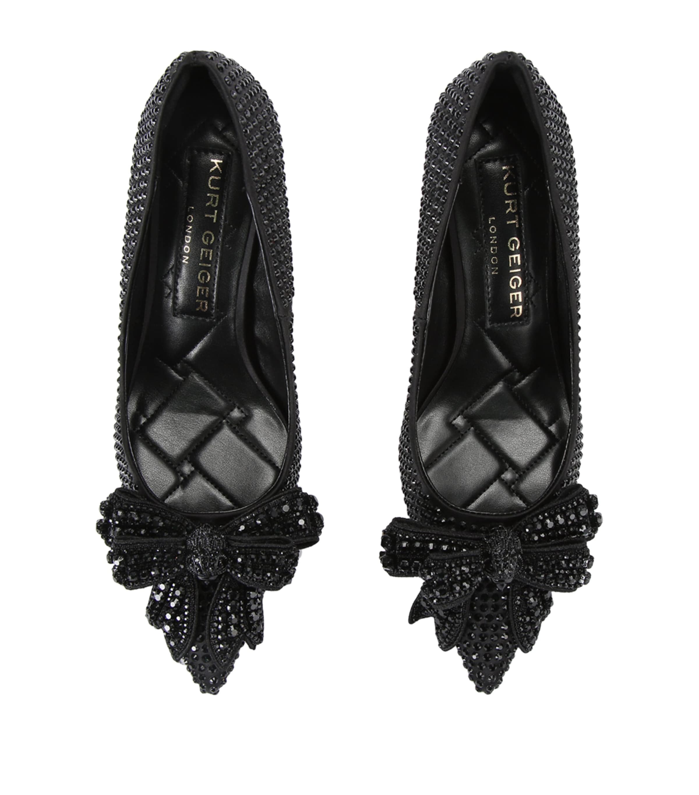 Embellished Belgravia Pumps 85 BLACK Image 4
