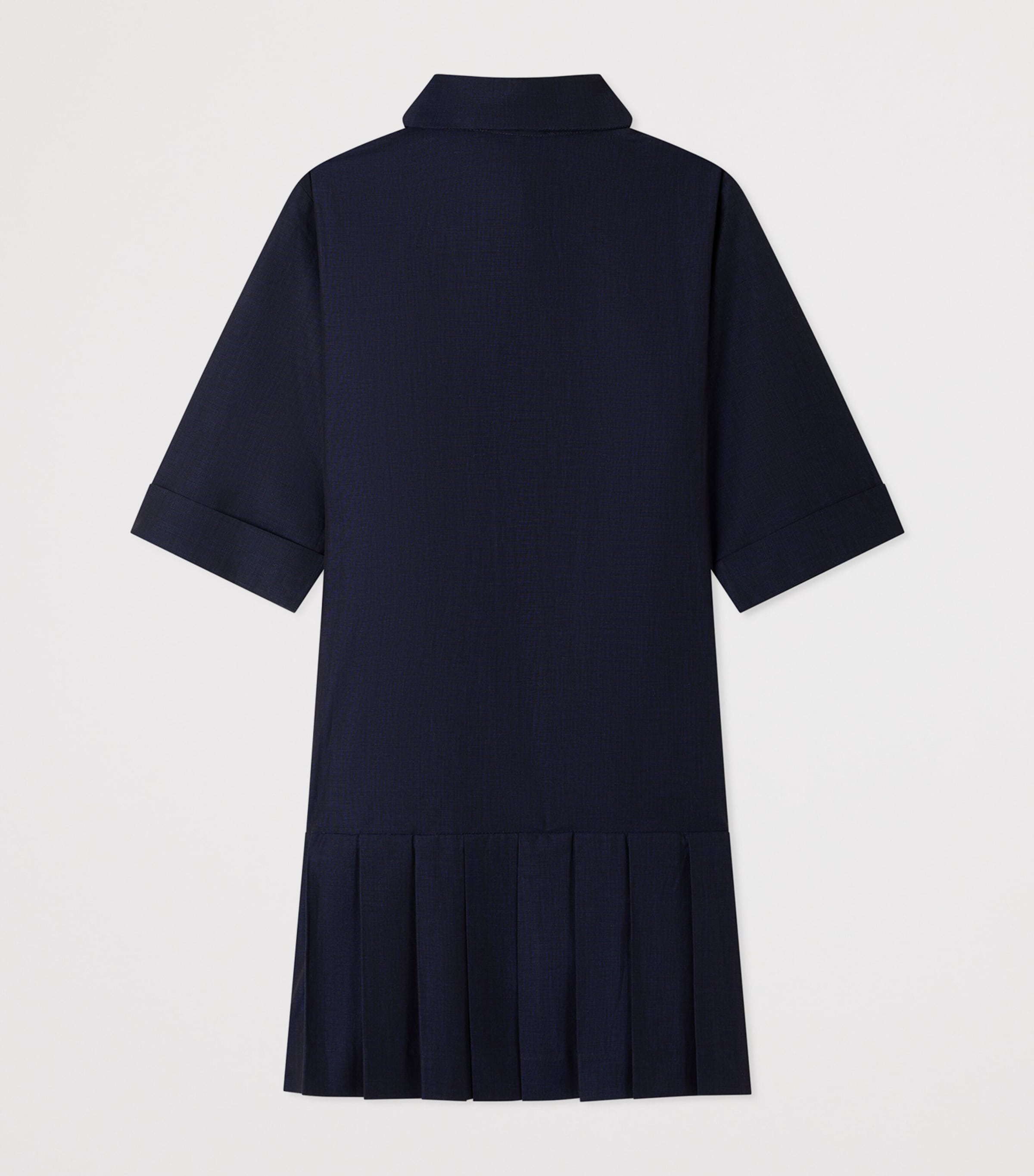 Bonpoint Cotton Maribelle Shirt Dress Marine Image 2