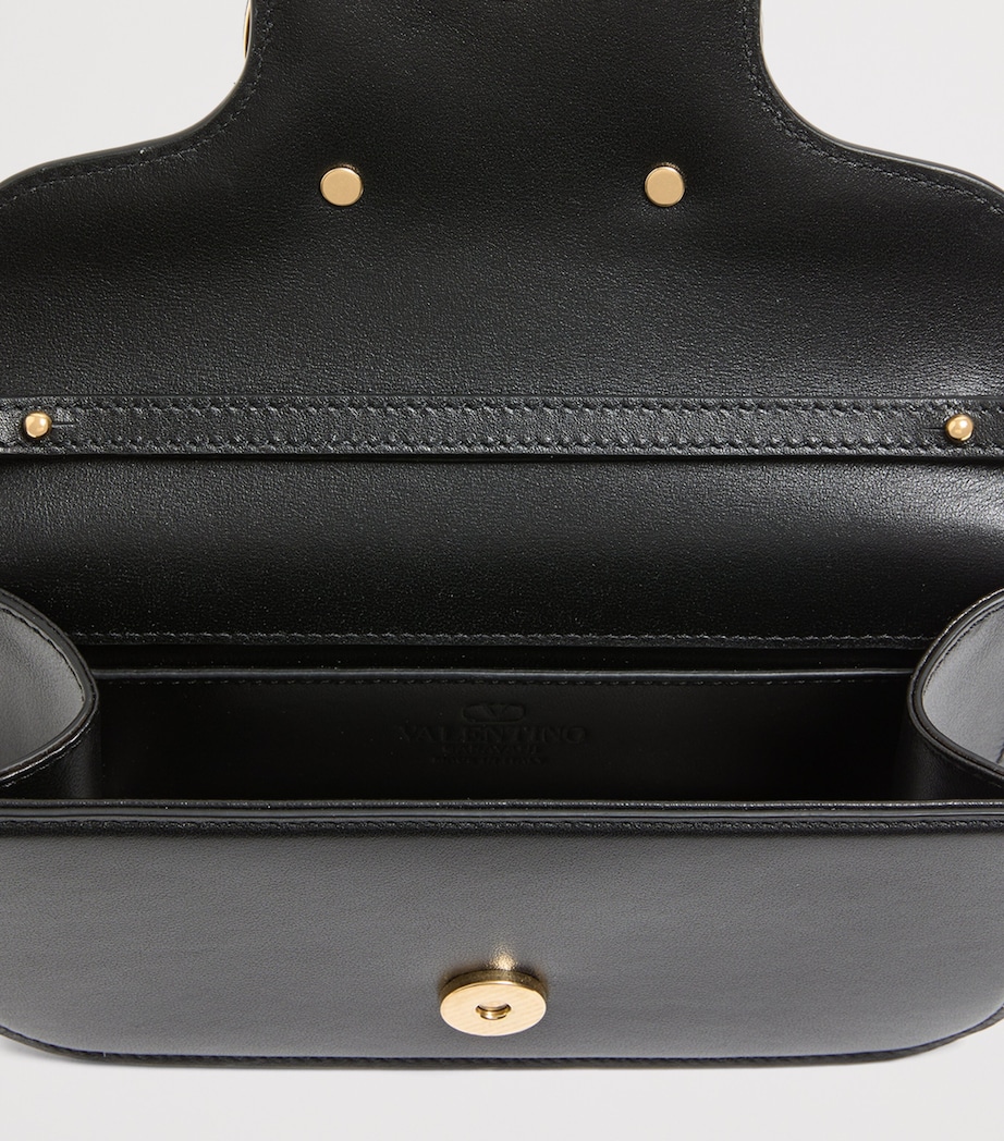 Valentino Garavani Small Leather Locò Shoulder Bag Image 5