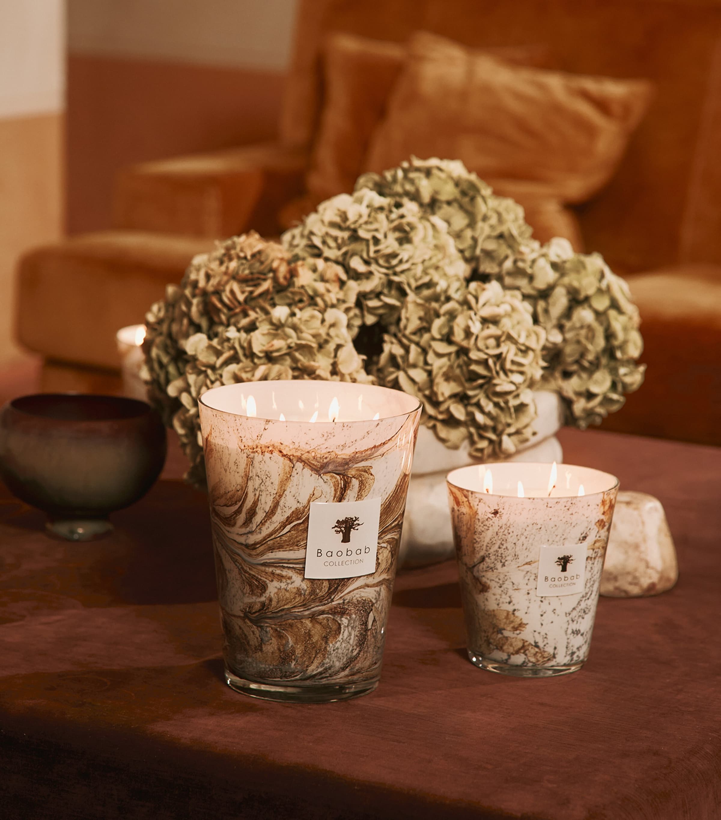 Baobab Collection Naïs Scented Candle (6kg) Beige Image 6