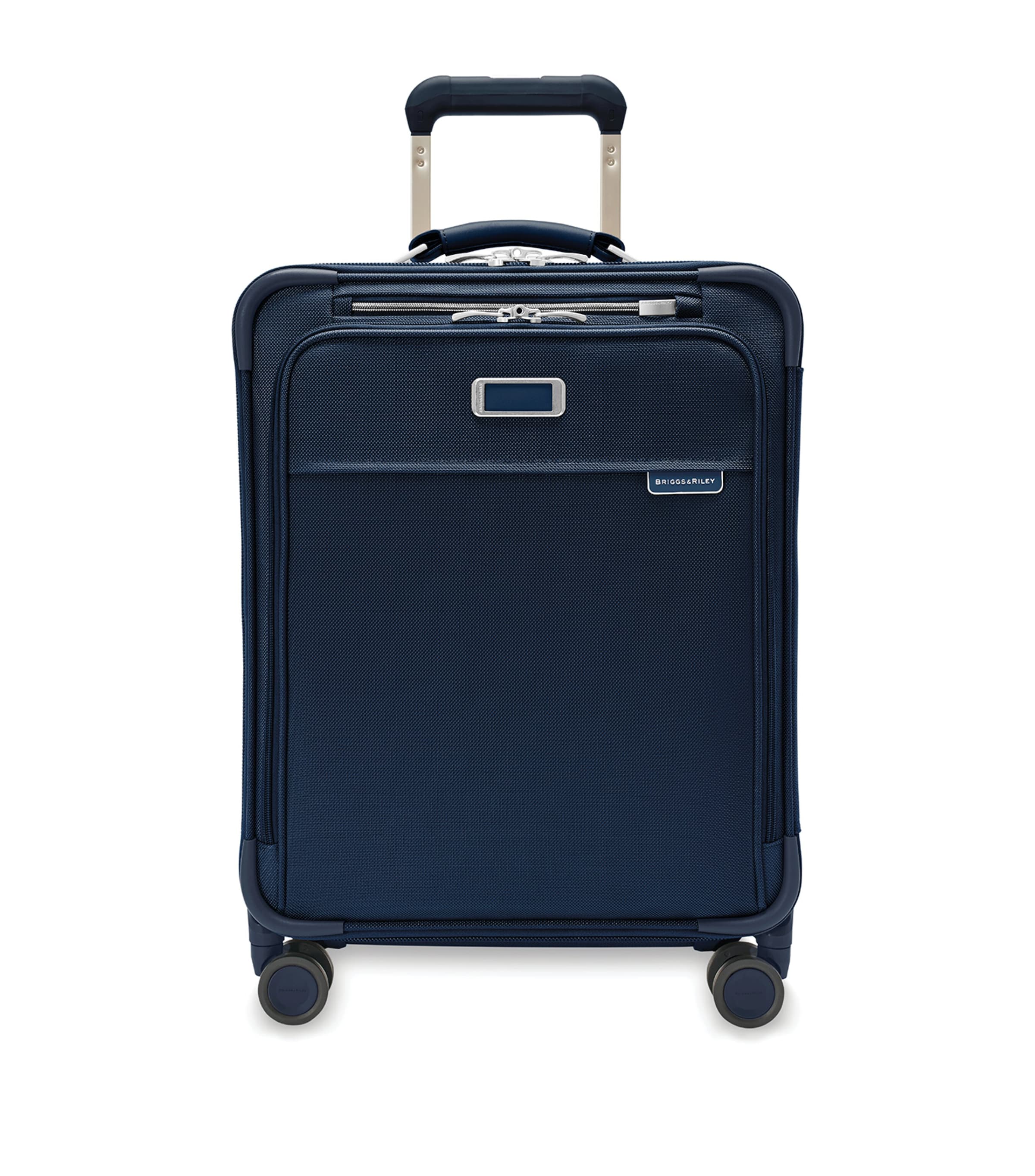 Briggs & Riley Baseline Global Carry-on Expandable Spinner Suitcase In Navy