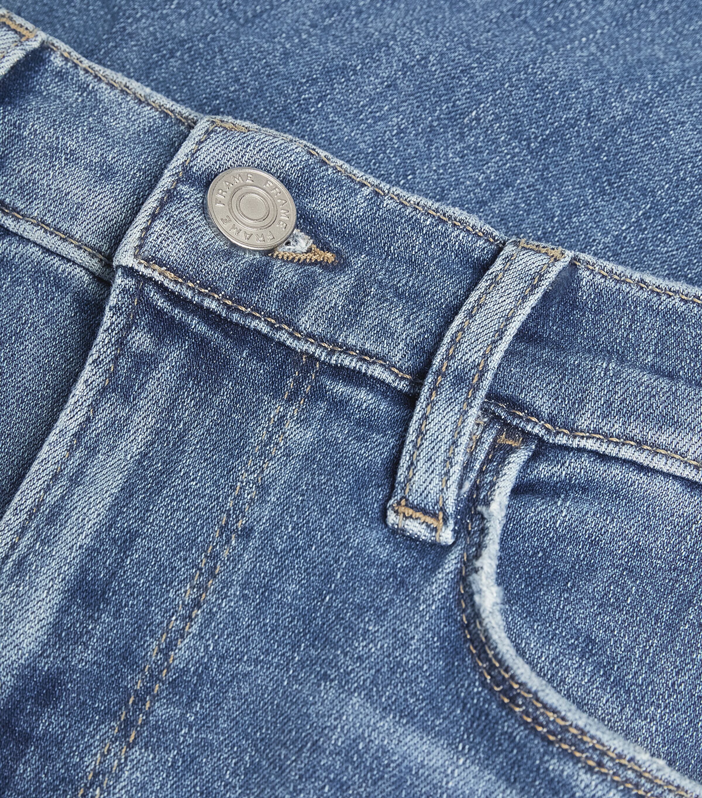 Le Slim Palazzo Wide-Leg Jeans DRIZZLE Image 5