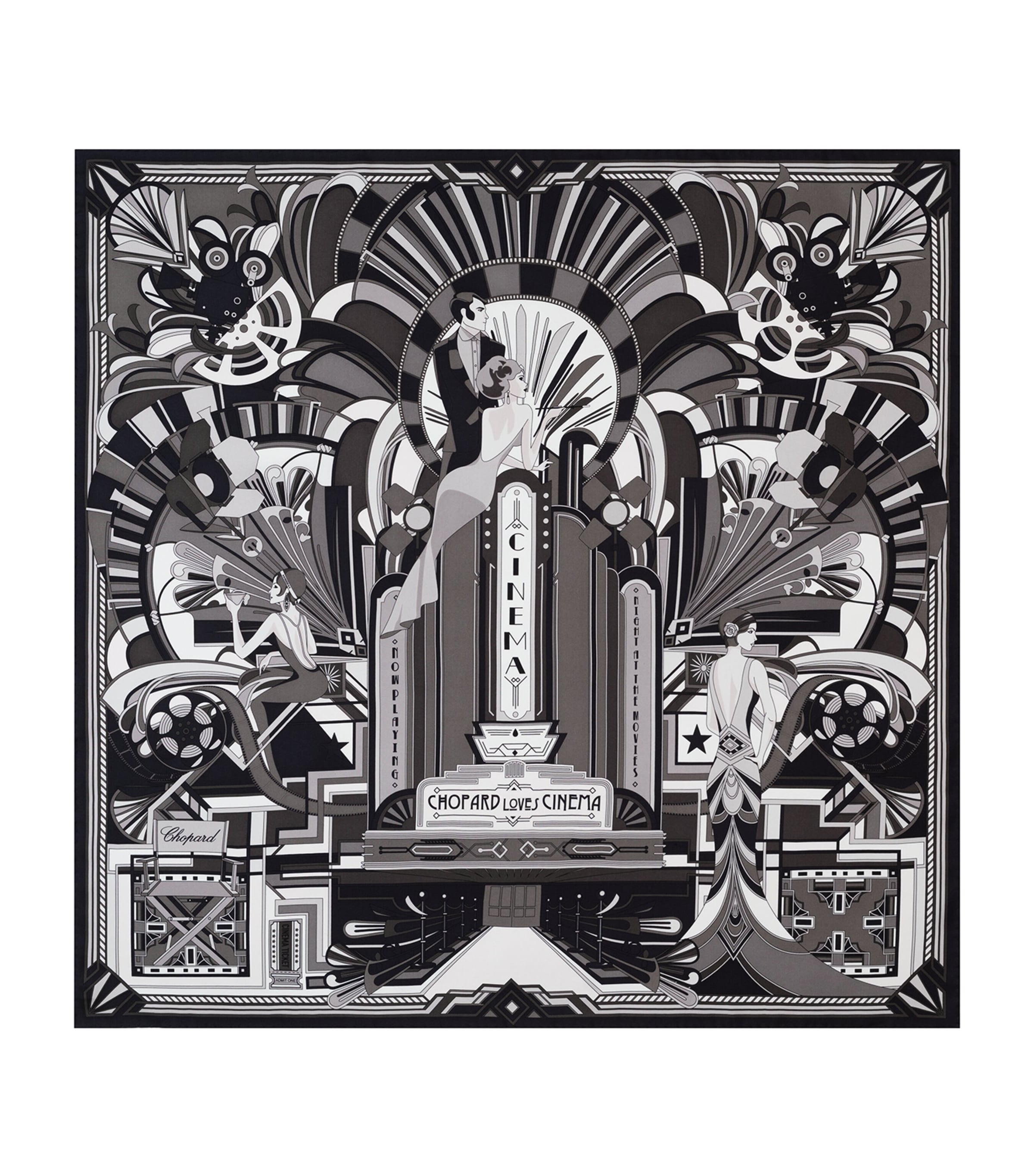 Chopard Silk Loves Cinema Scarf