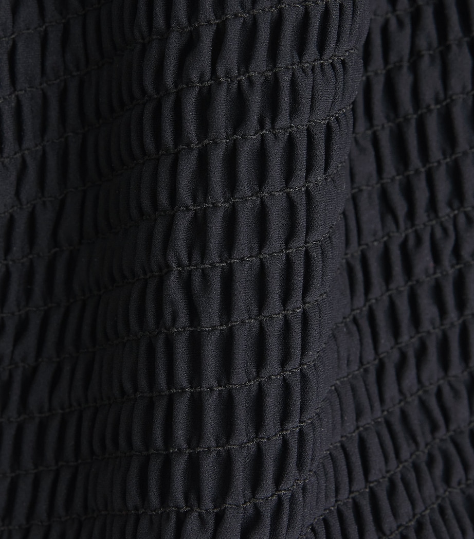 Smocked Marseille Bikini Briefs NOIR Image 4