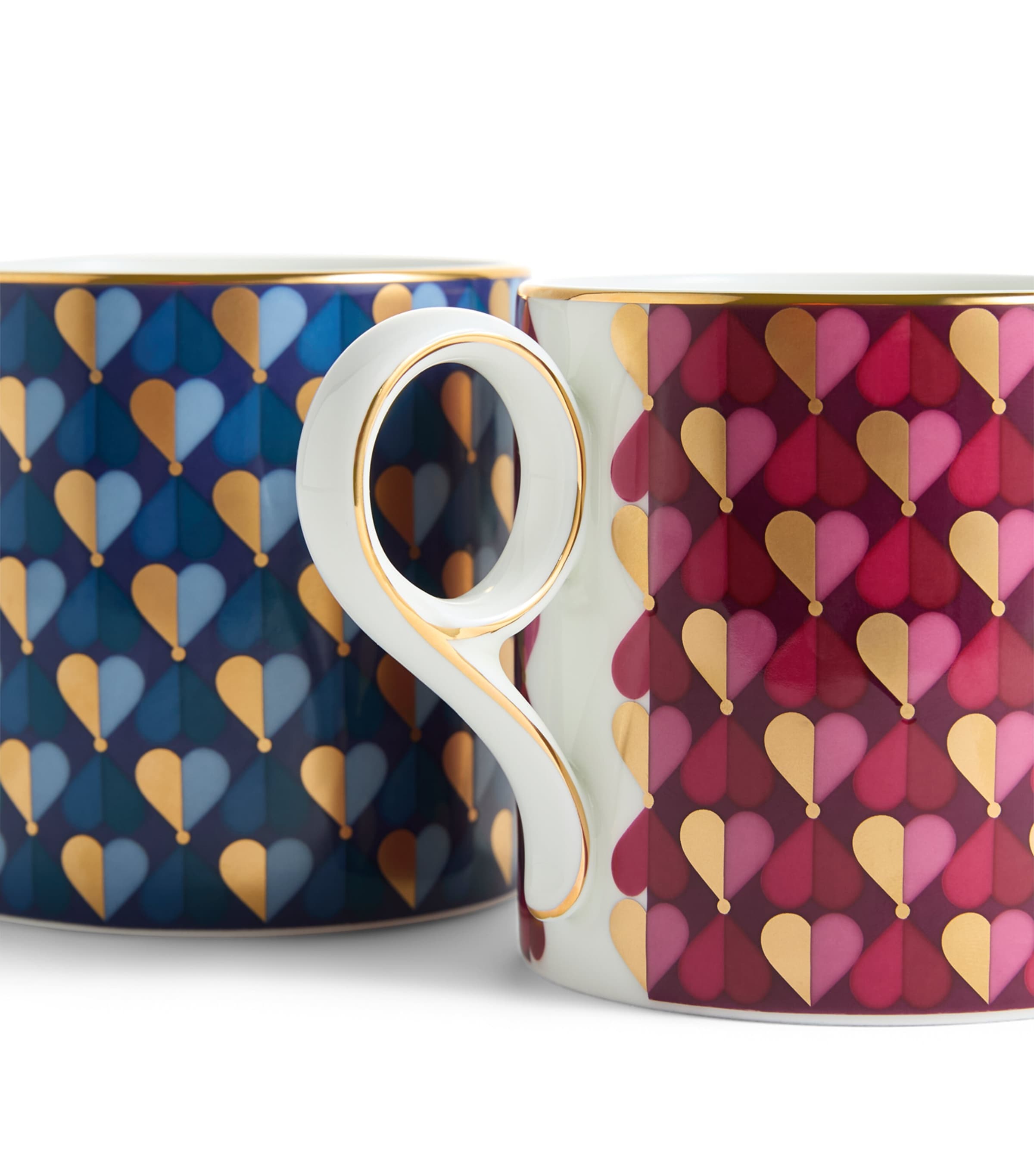 Wedgwood Set of 2 Bone China LOVE Mugs Image 3