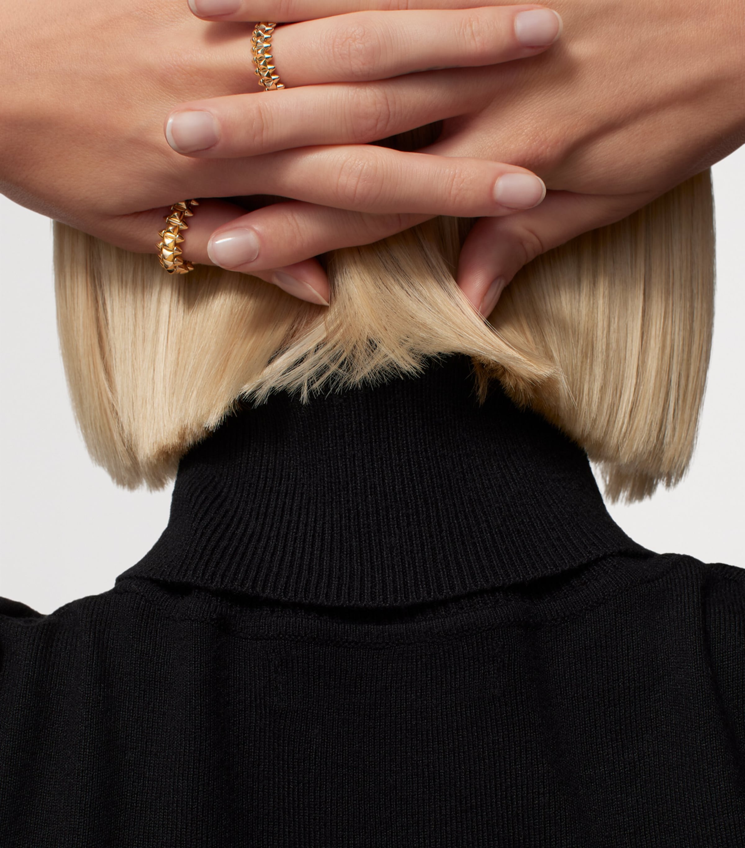 Medium Yellow Gold Clash de Cartier Ring YELLOW GOLD Image 7