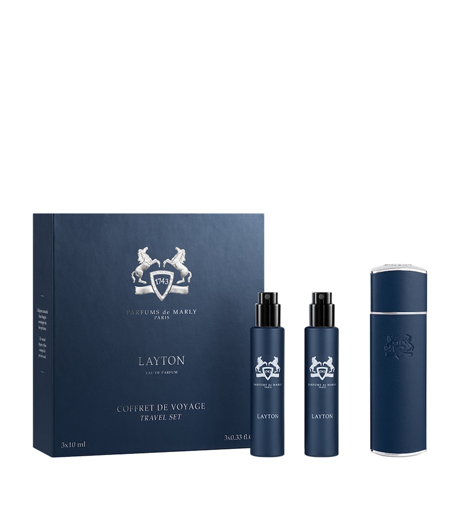 Layton Eau De Parfum Sprays and Case Travel Set (3 x 10ml) NO COLOUR Image 2