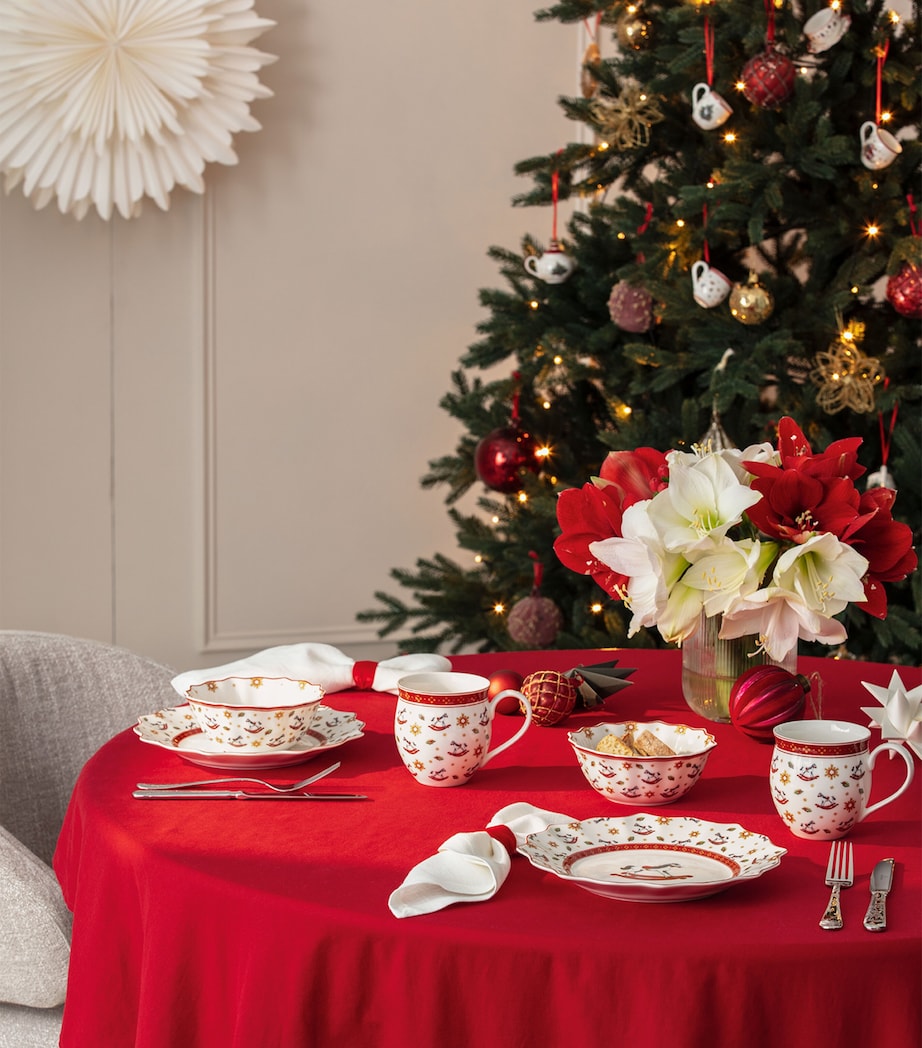 Porcelain Toy's Delight Anniversary Plates (Set of 4) MULTI Image 3