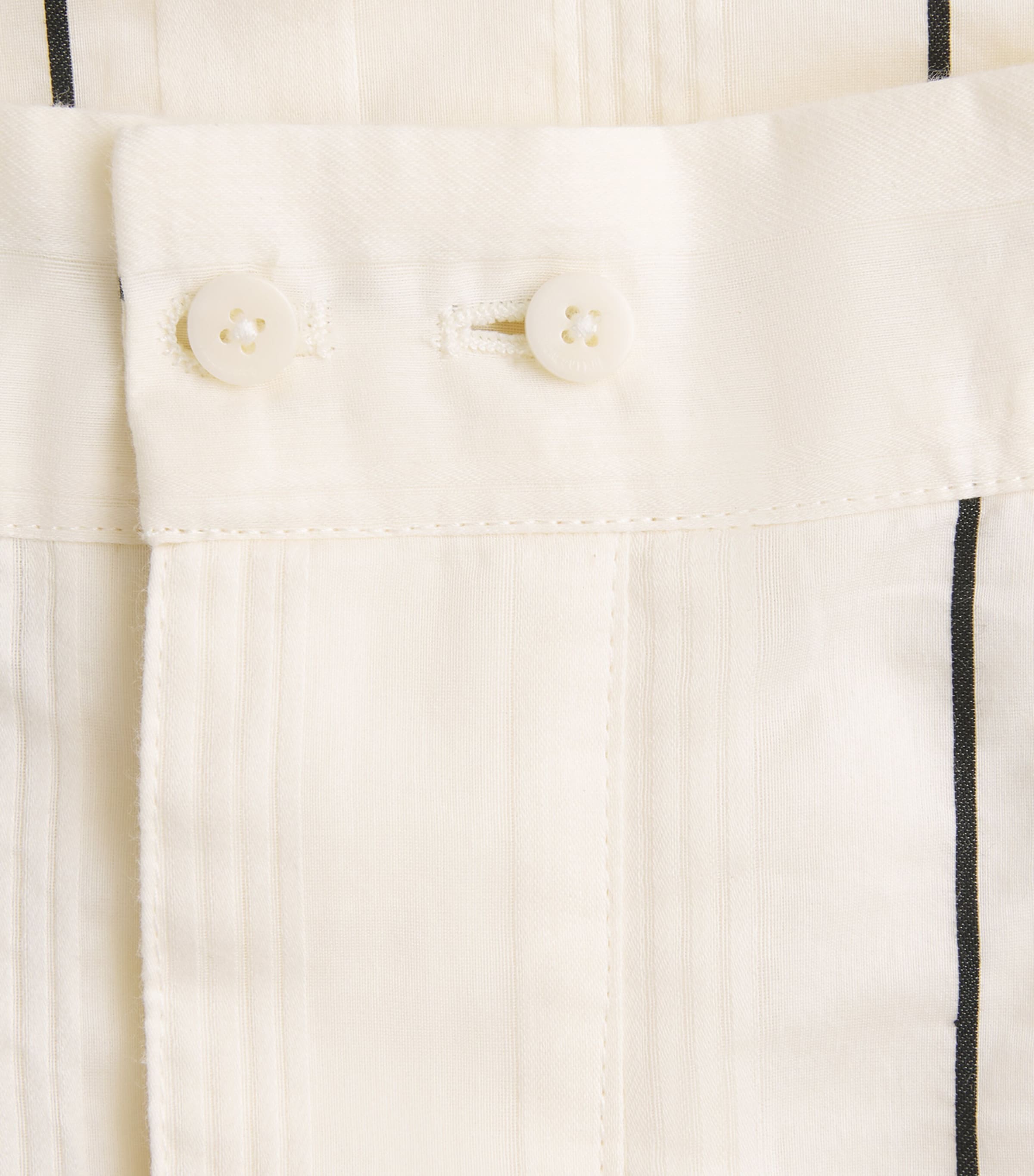 Jacquemus Mens Cotton-Silk Pyjama Trousers Stripe White/blk Image 6