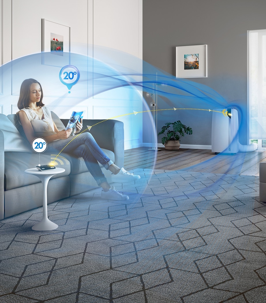 Pinguino EX130 Air Conditioning Unit WHITE Image 4