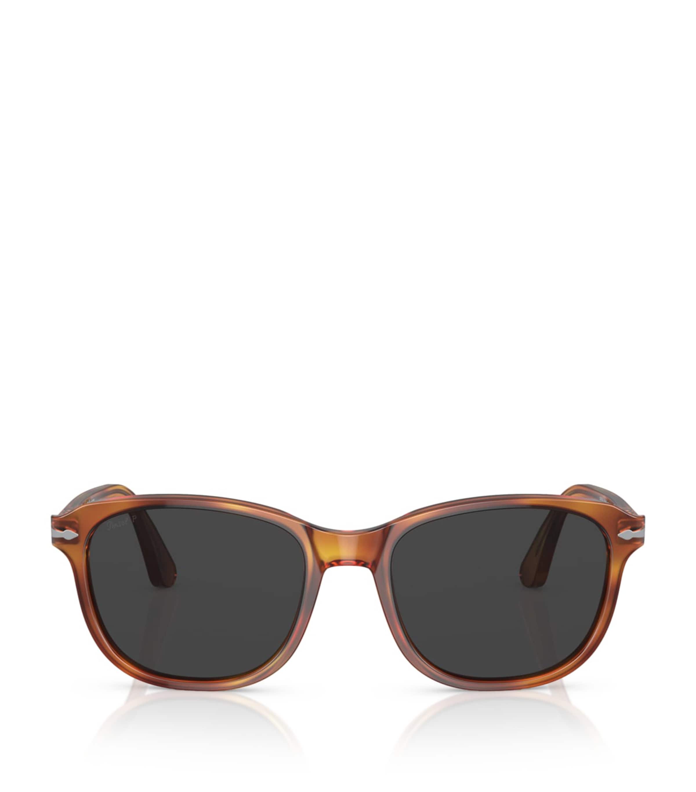 Persol Acetate Pillow Sunglasses Brown Image 1