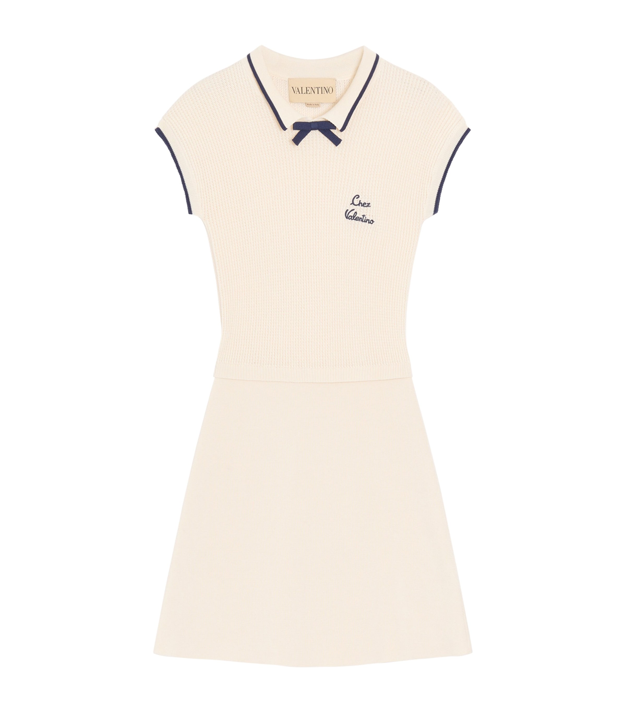 Knitted Chez Valentino Mini Dress BRP Image 1