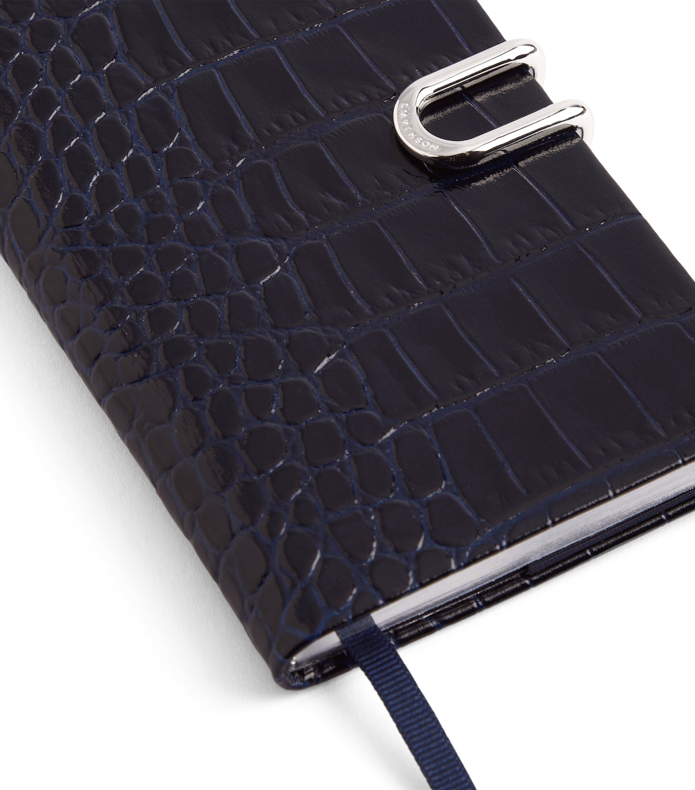 Smythson Leather Mara A6 2026 Mid-Year Diary Navy Image 5